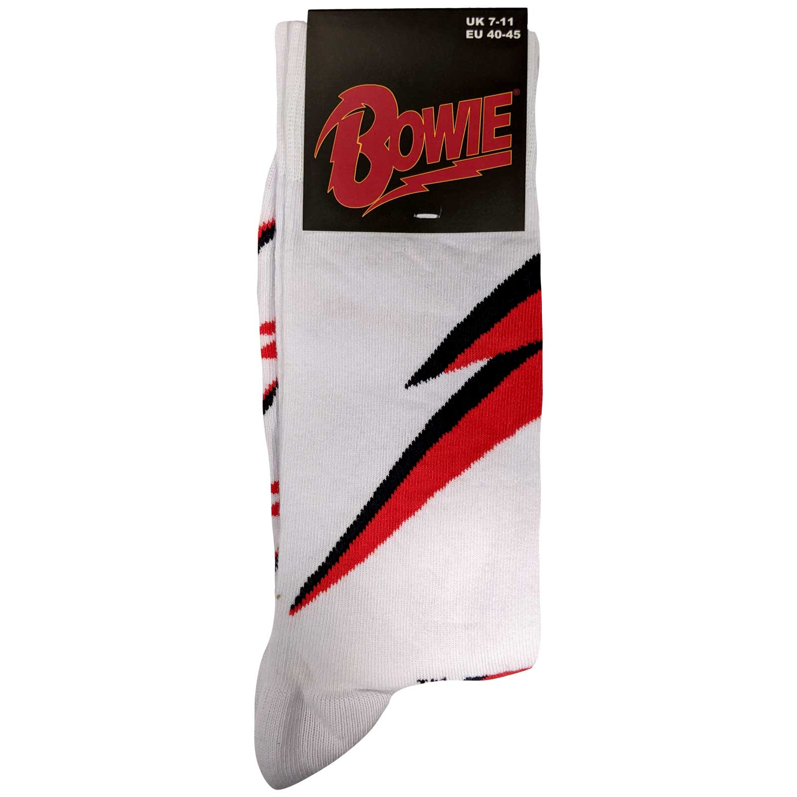 David Bowie Flash Logo Woven Socks - 100% Official