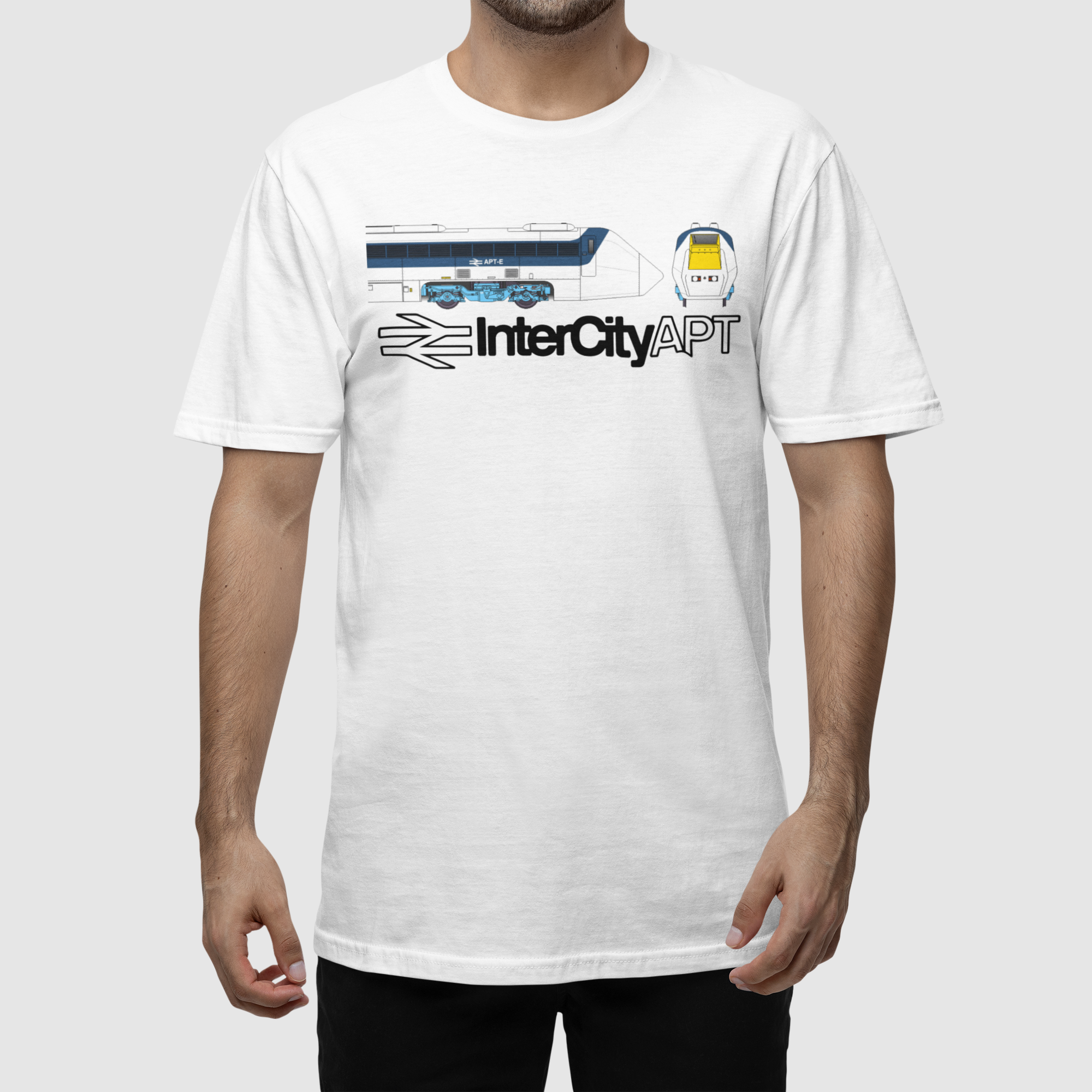 British Rail T Shirt - APT High Speed Train Logo
