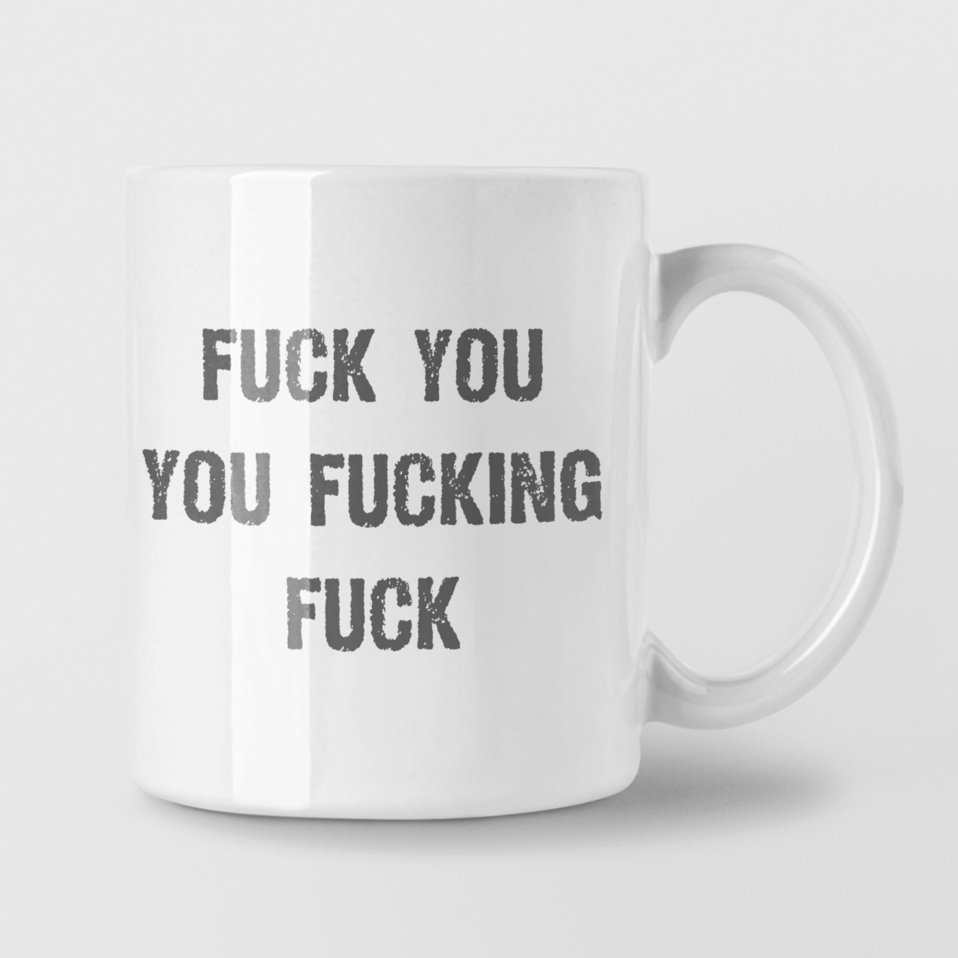 Fuck You You Fucking Fuck as worn by Lisbeth Salander 11oz Mug