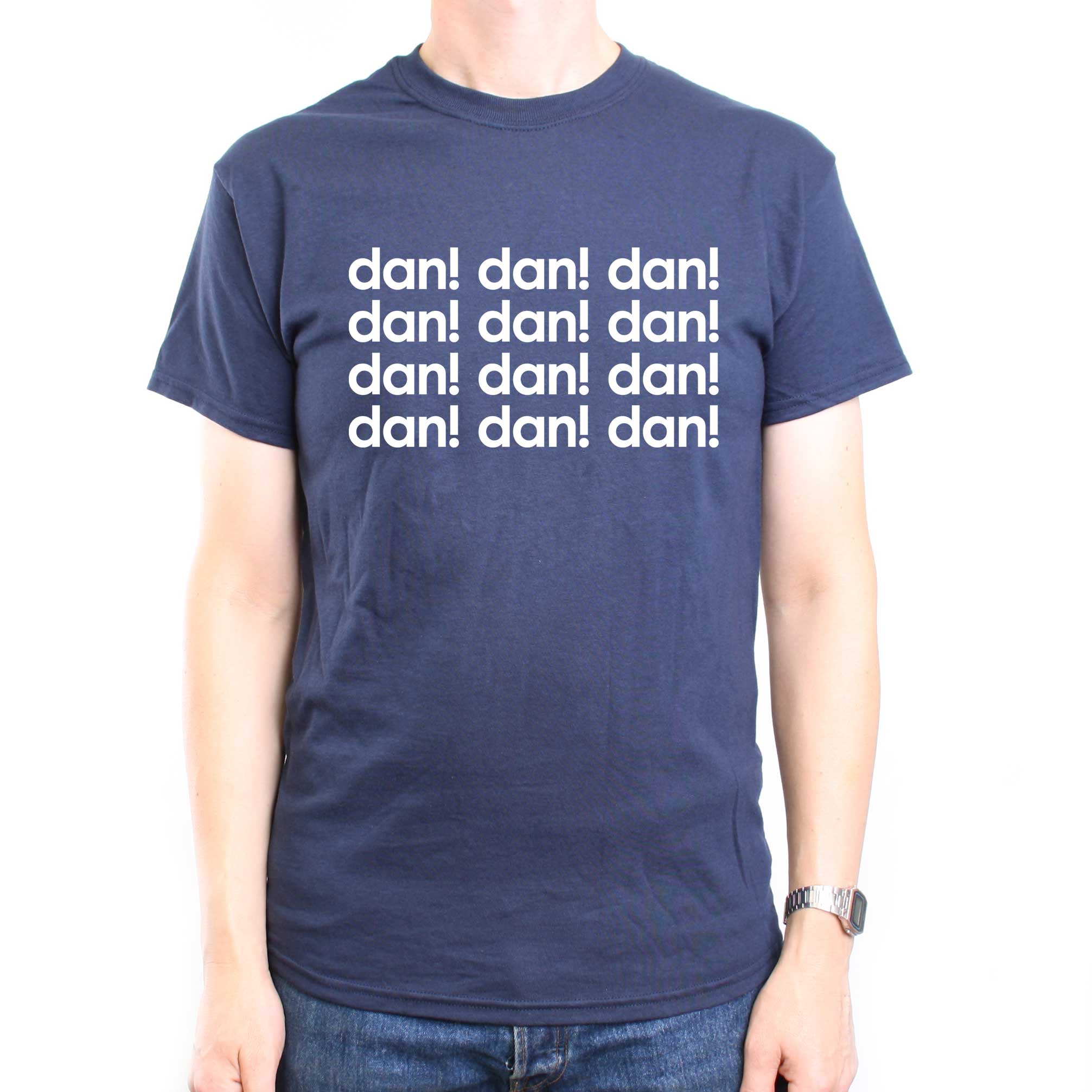 Dan T shirt | Classic Comedy T shirts from Old Skool Hooligans 