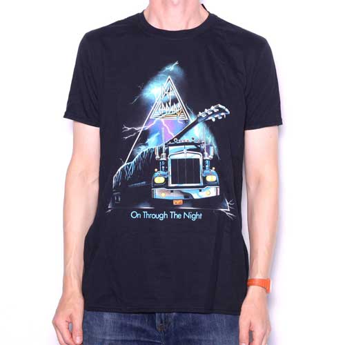 Def Leppard T Shirt - On Through The Night 100% Official