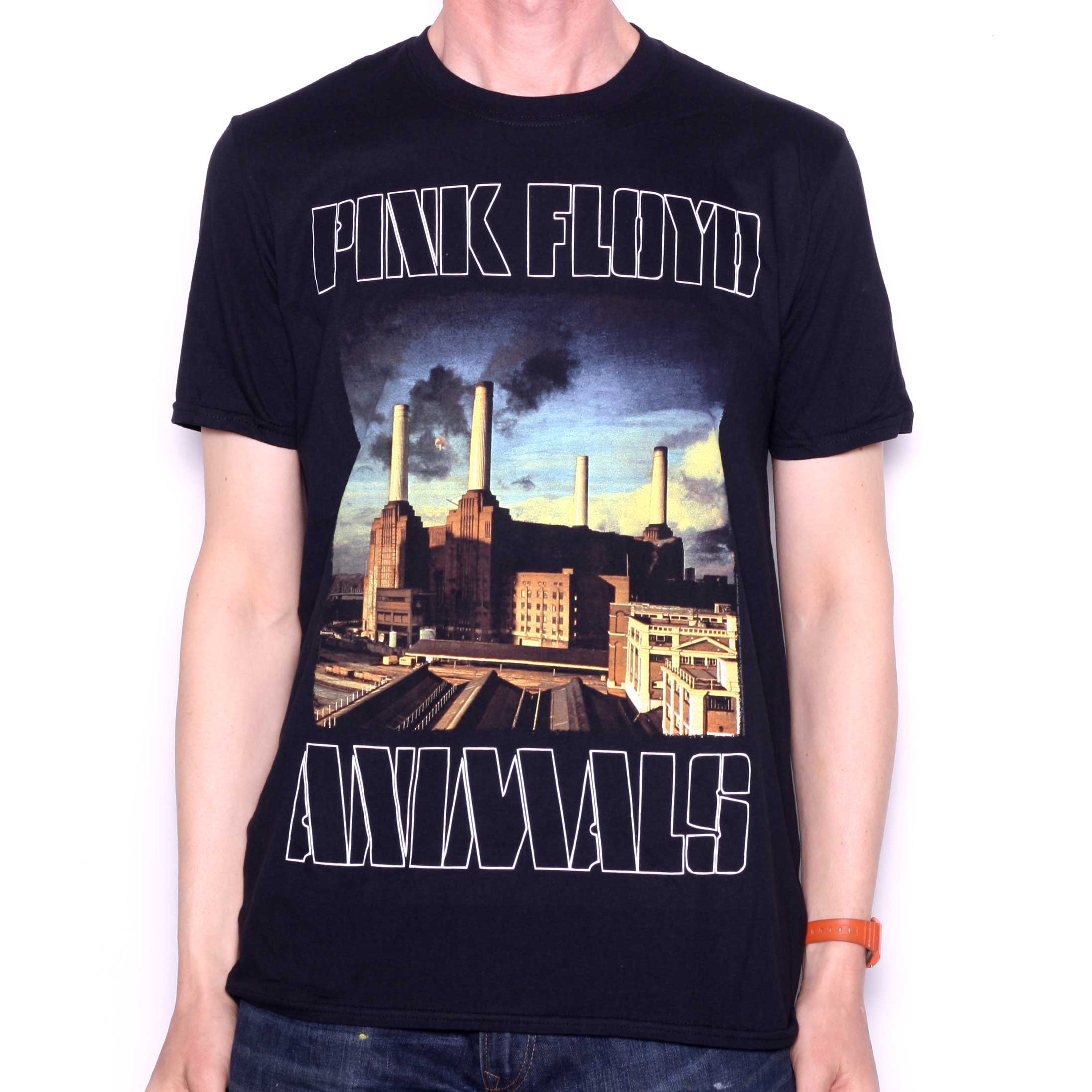 Pink Floyd T Shirt - Animals Big Type 100% Official