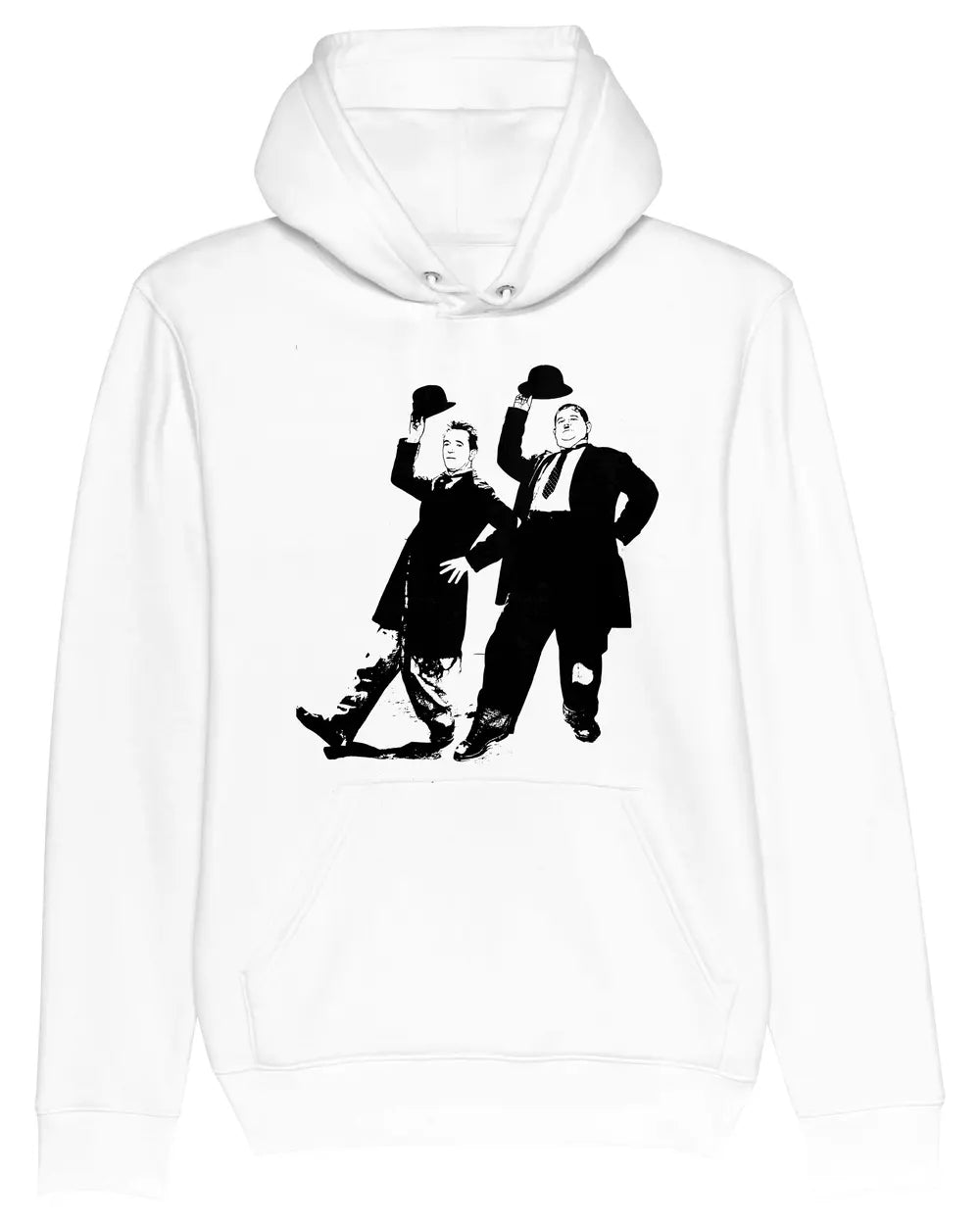 Laurel Hardy Hoodie Hats Old Skool Hooligans Vintage Film Tee