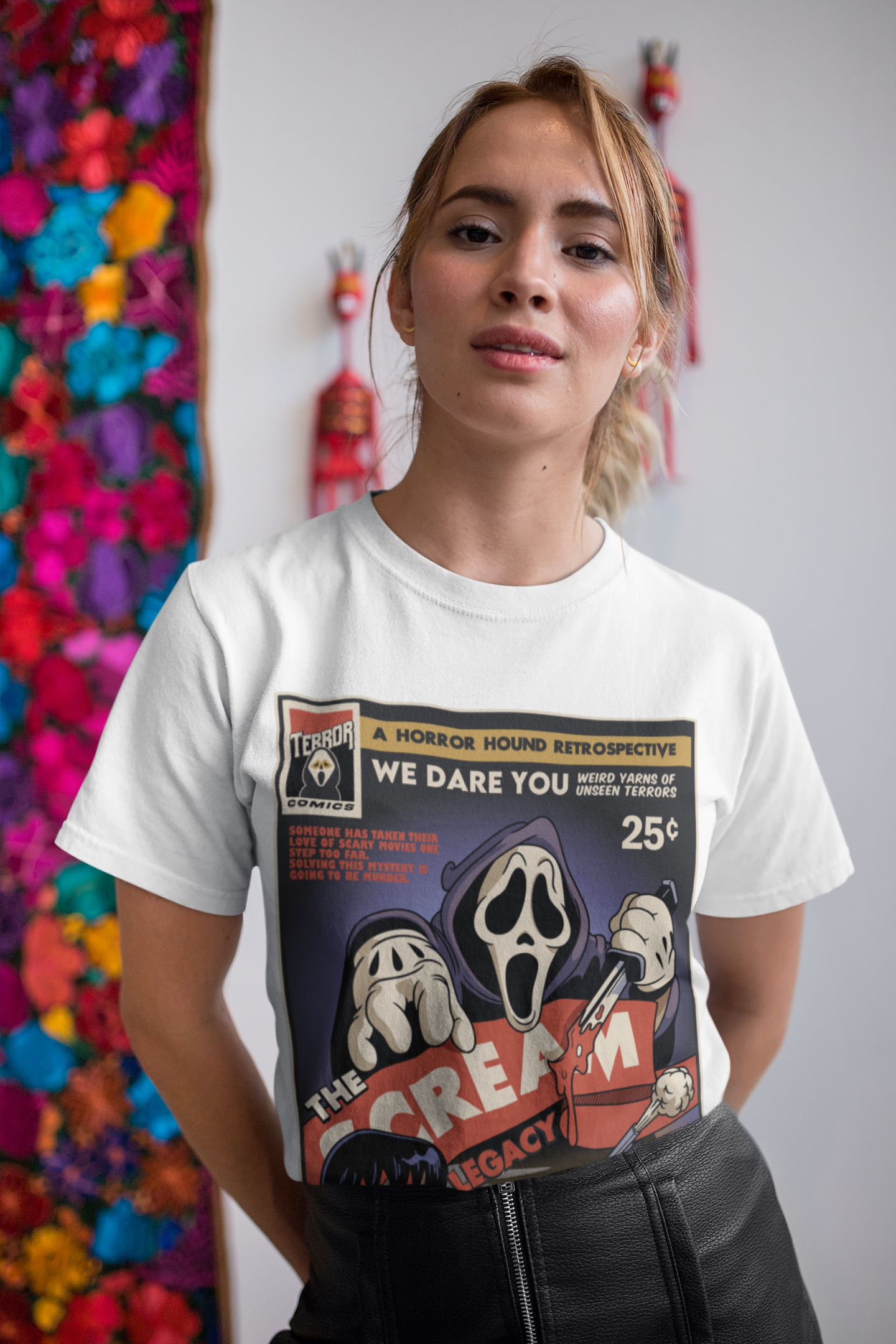 The Scream Legacy Comic Cover Reproduction T-Shirt