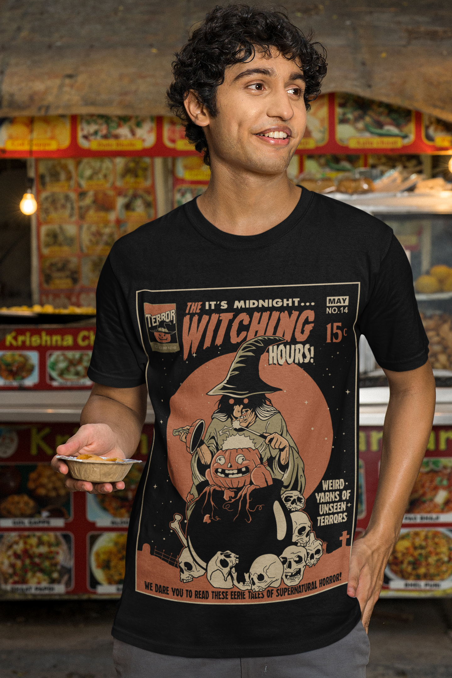 The Witching Hours Comic Cover Reproduction T-Shirt