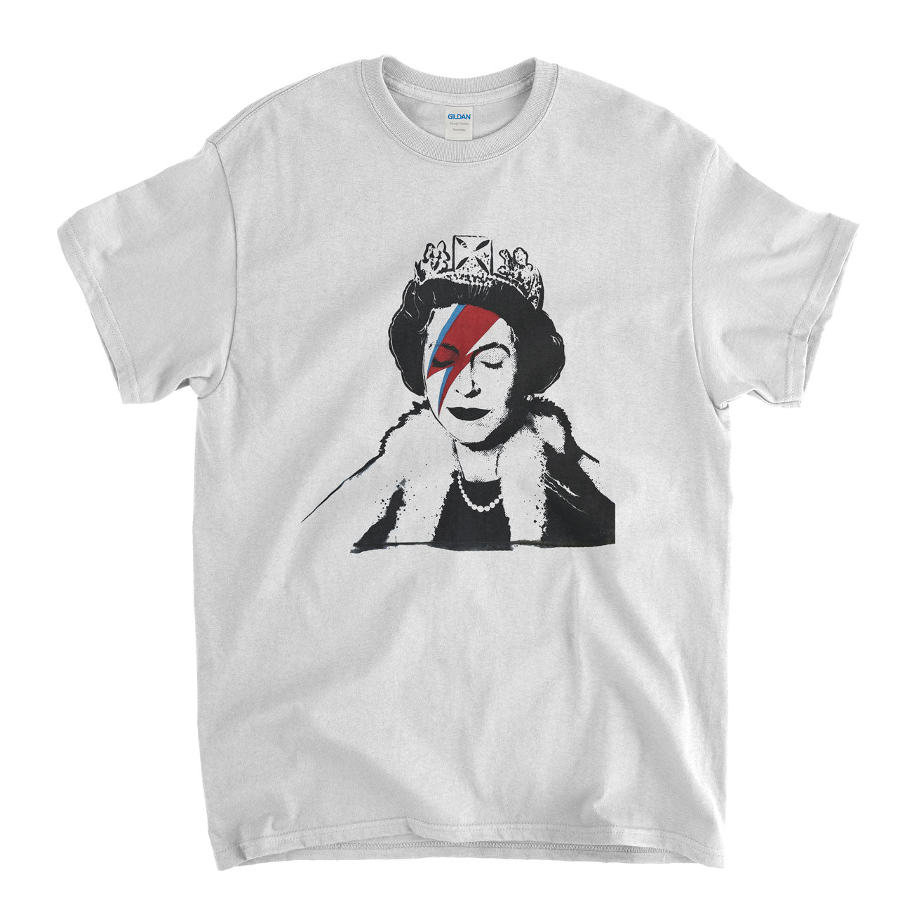 Banksy T Shirt - Ziggy Queen Classic Street Art Graffiti