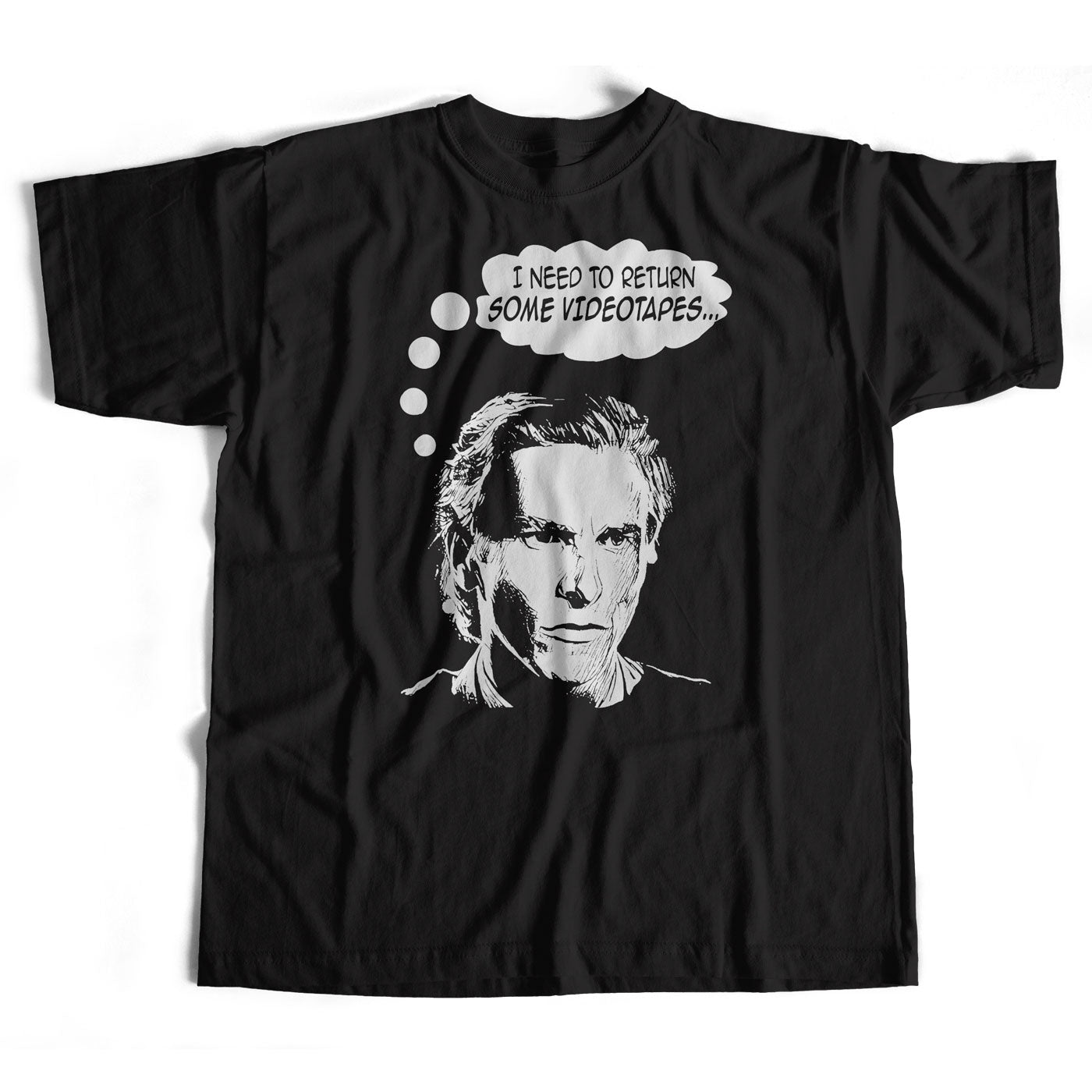 Inspired by American Psycho T Shirt - Patrick Bateman T Shirt Videotapes