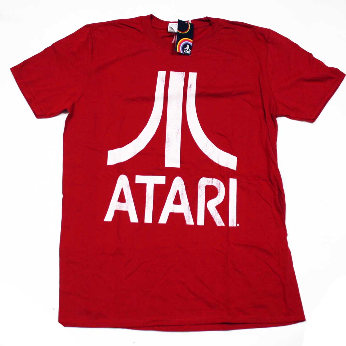 Atari T Shirt - Classic Logo 100% Official Distressed Style
