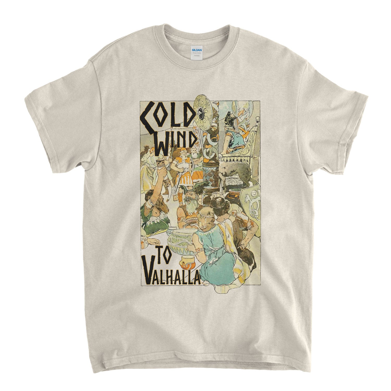 Inspired by Jethro Tull T Shirt - Cold Wind To Valhalla Poster T Shirt