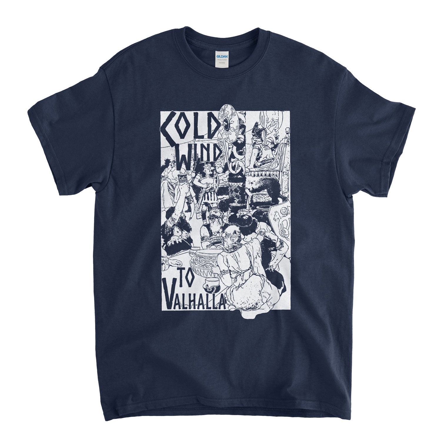 Inspired by Jethro Tull T Shirt - Cold Wind To Valhalla Poster T Shirt