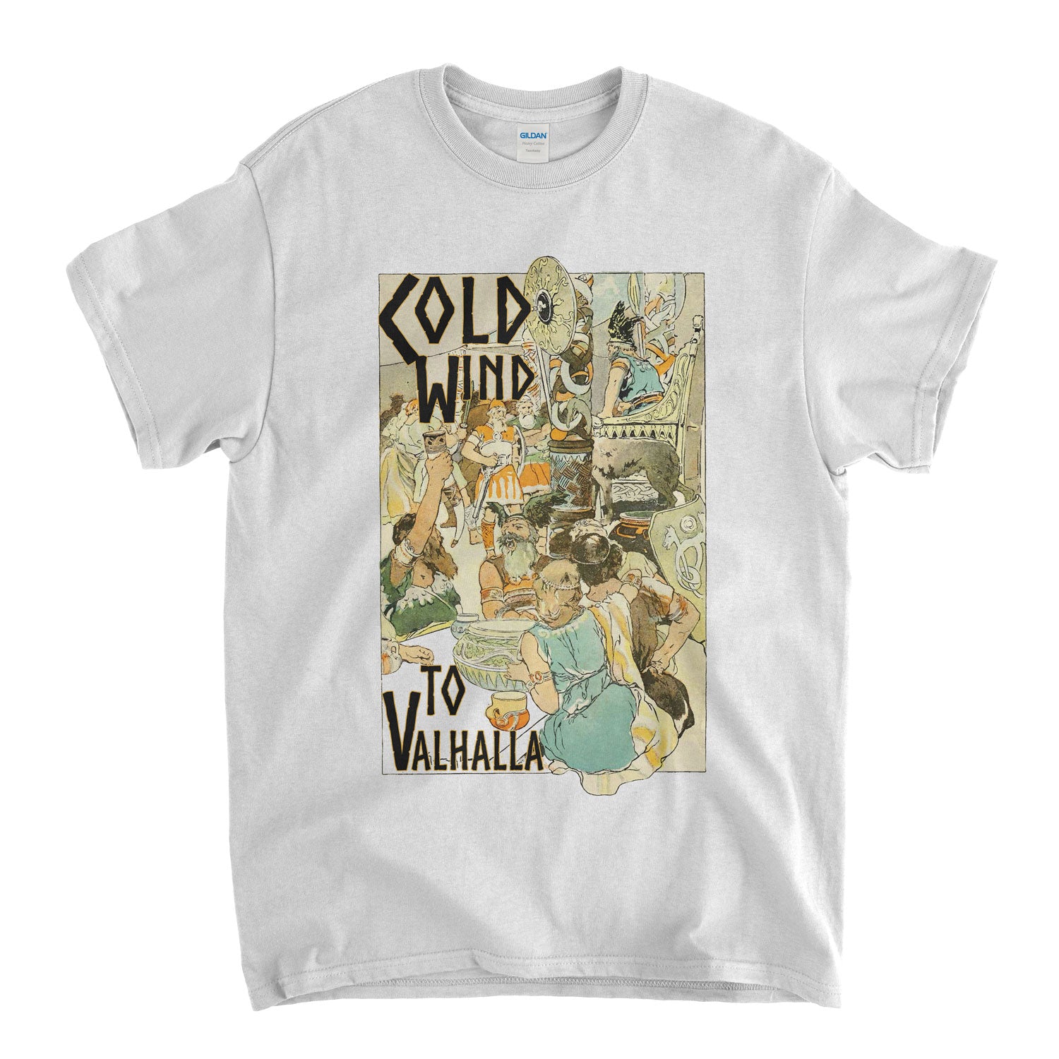 Inspired by Jethro Tull T Shirt - Cold Wind To Valhalla Poster T Shirt