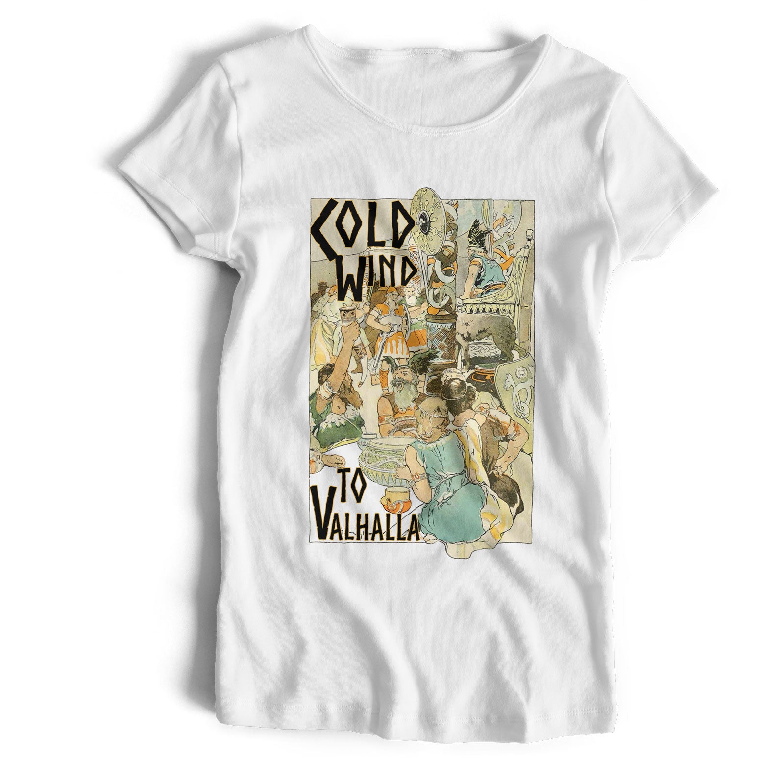 Inspired by Jethro Tull T Shirt - Cold Wind To Valhalla Poster T Shirt