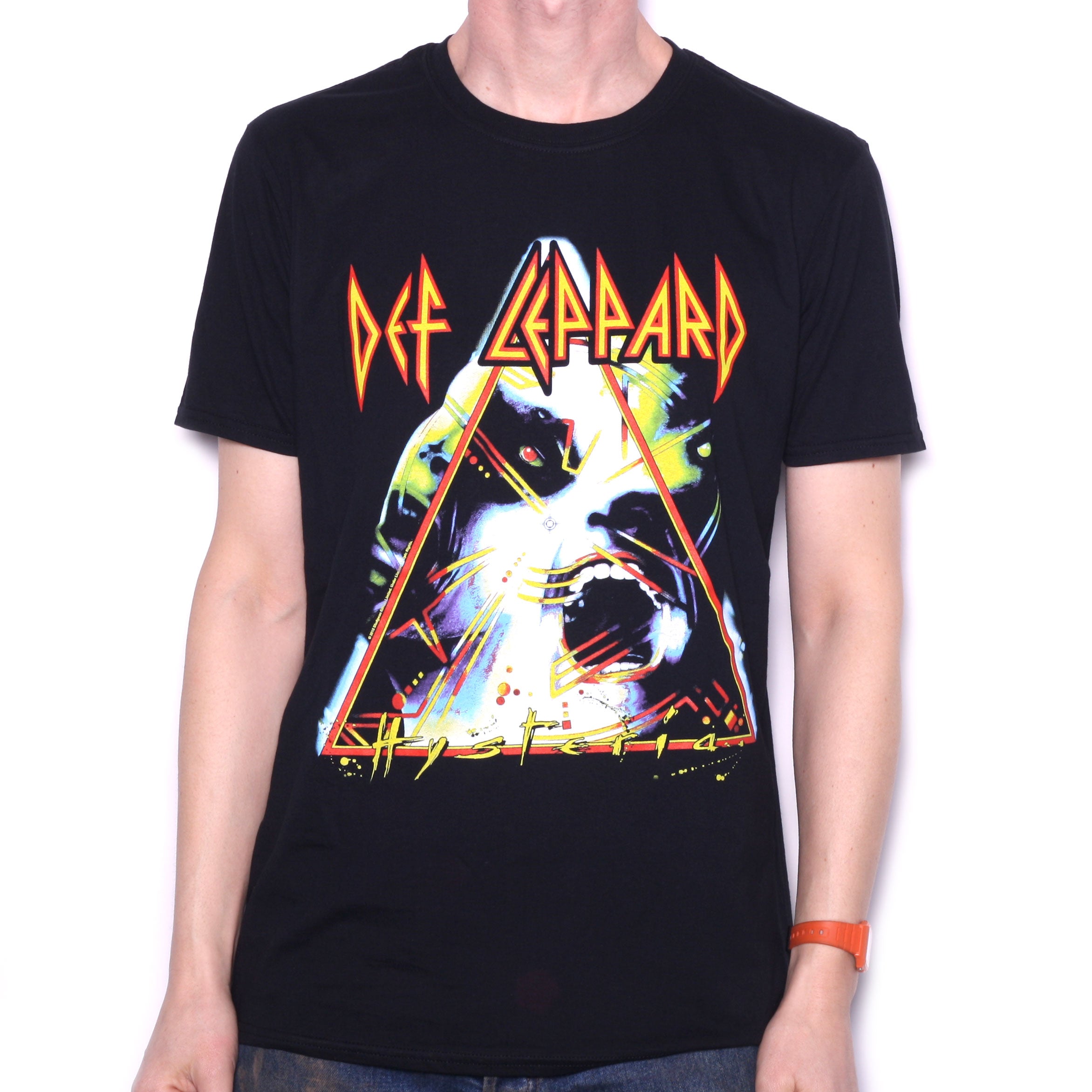 Def Leppard T Shirt - Hysteria 100% Official