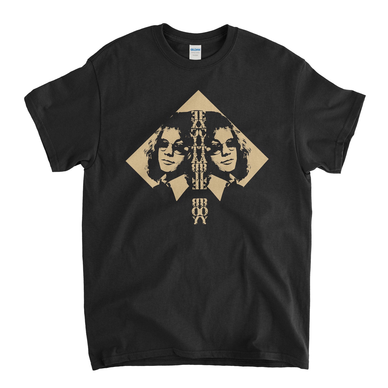 Inspired by Warren Zevon T Shirt - Excitable Boy Mono Print