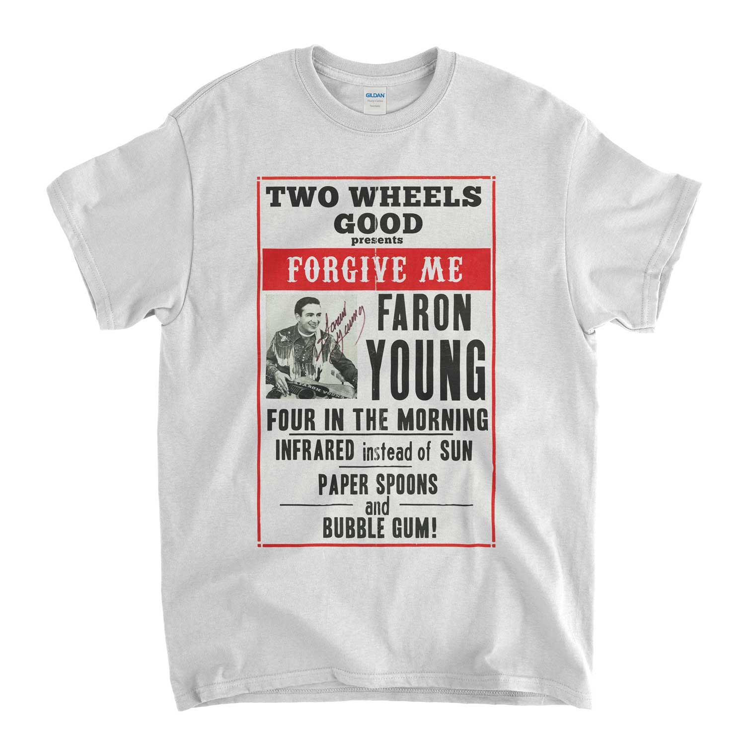 Inspired by Prefab Sprout T Shirt - Faron Young Poster Old Skool Hooligans