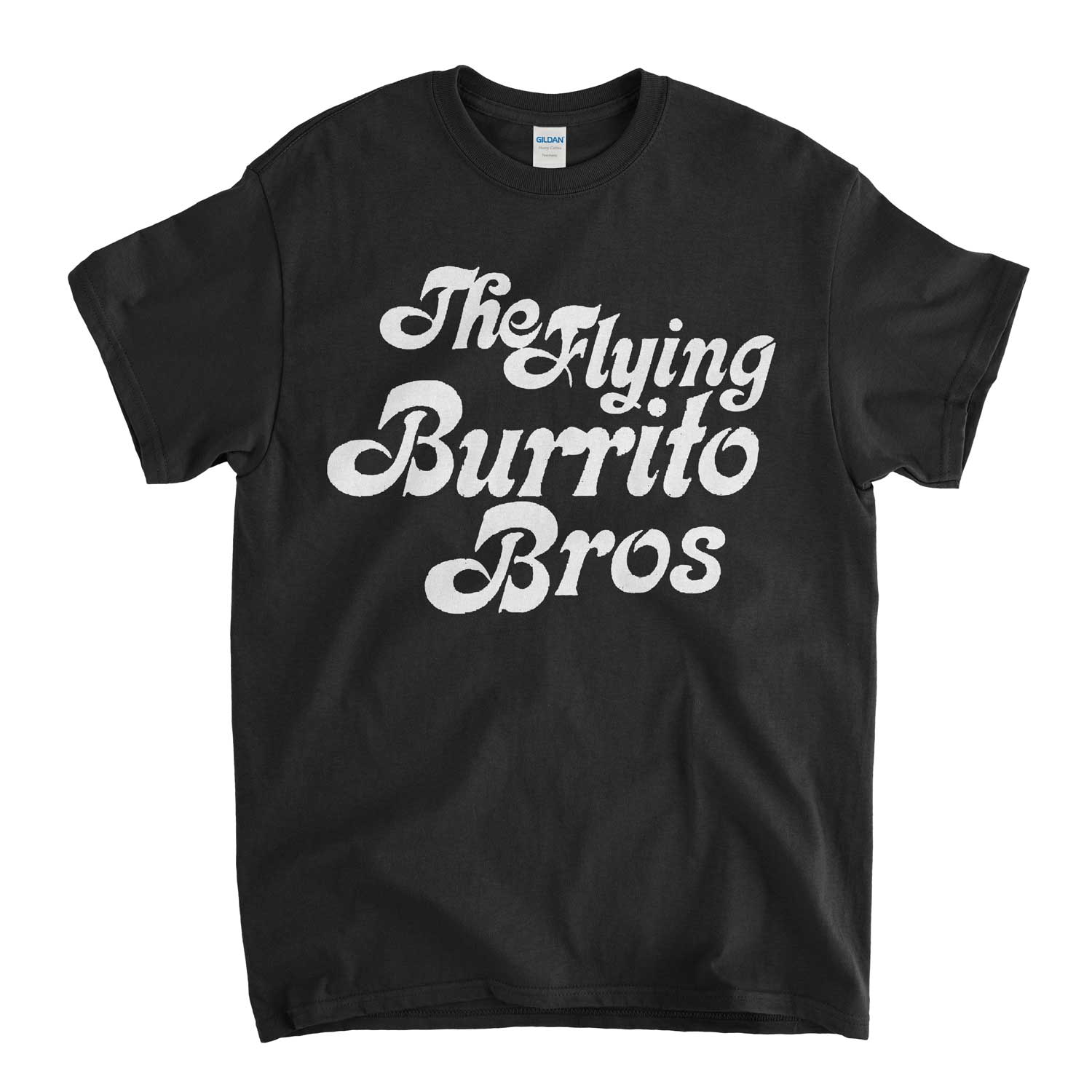 As Worn By Gram Parsons T Shirt - Flying Burrito Bros. Logo