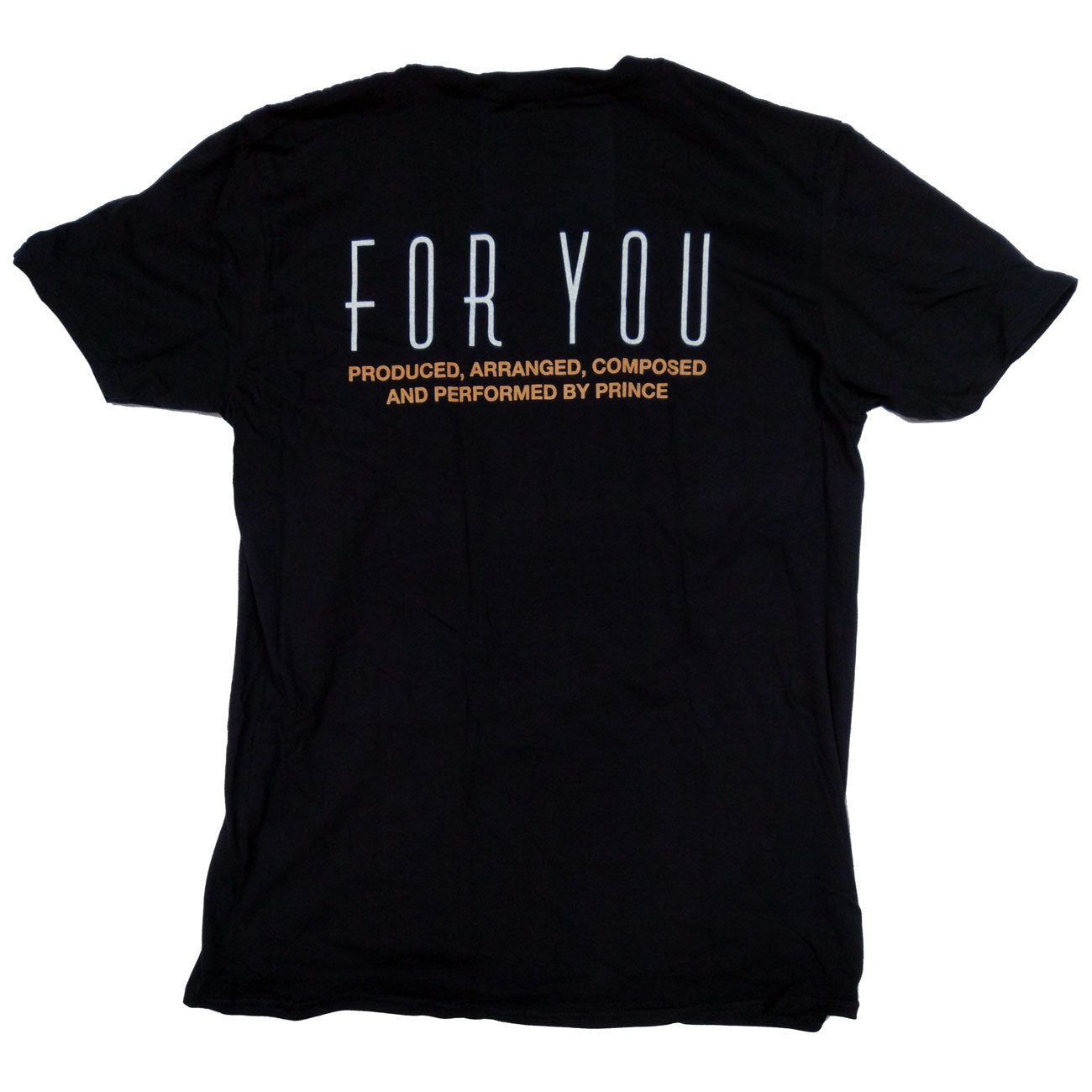 Prince T Shirt - For You Guitar Window Pic 100% Official With Back Print