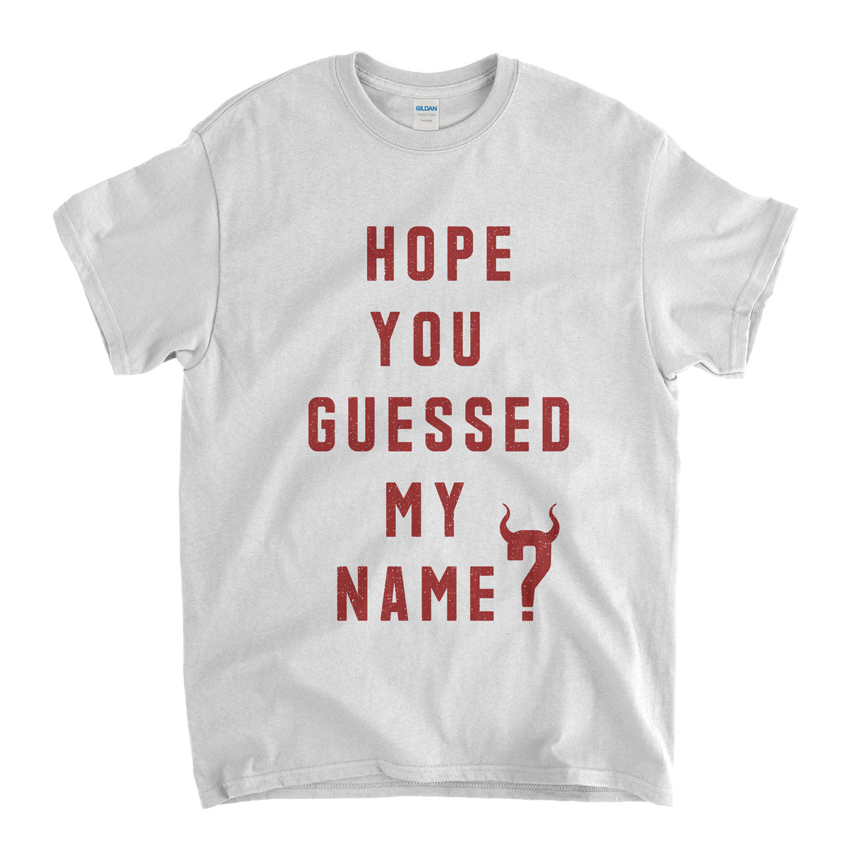 Old Skool Hooligans LyricTee - Hope You Guessed My Name T Shirt