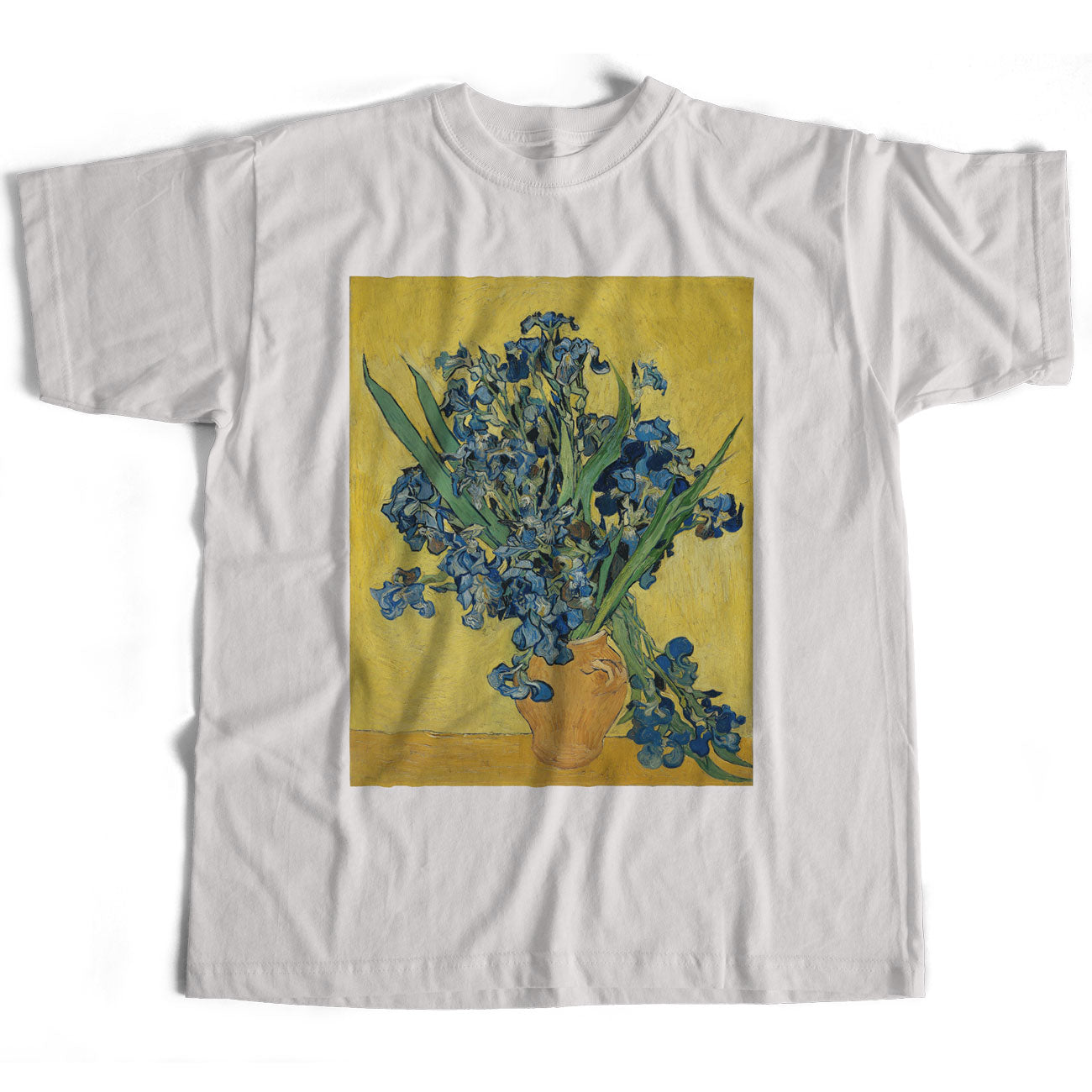 Vincent Van Gogh T Shirt - Irises Full Colour Print