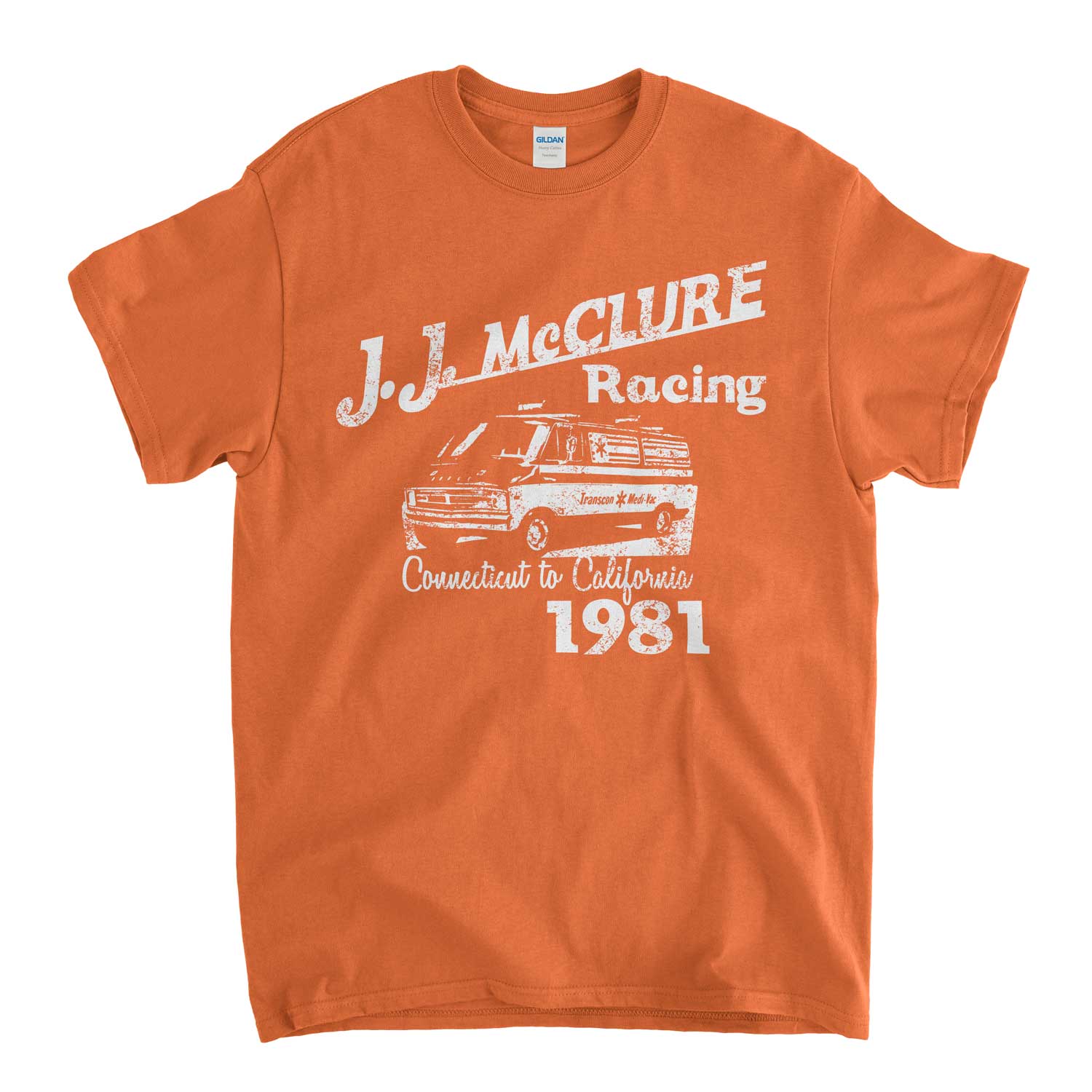 Inspired by The Cannonball Run T Shirt - J.J. McClure Racing