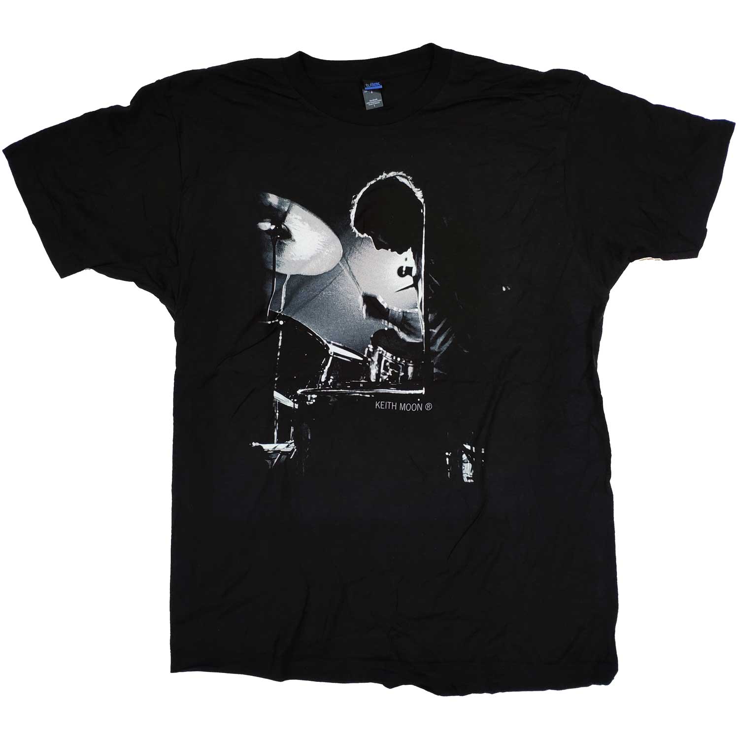Keith Moon T Shirt - 100% Official On Stage Backlight Portrait USA Import