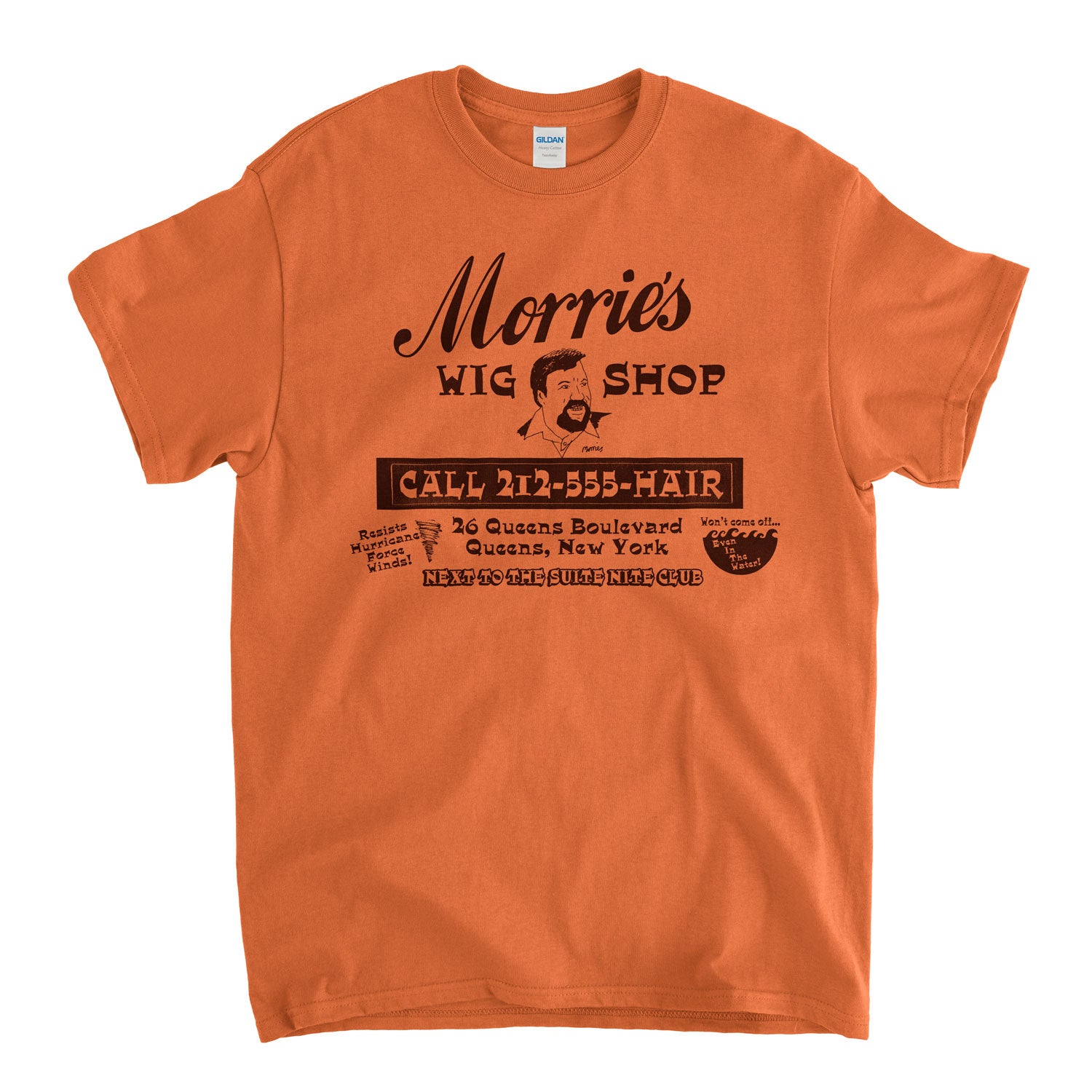 Old Skool Hooligans Morrie's Wig Shop T Shirt Classic Movie Inspired