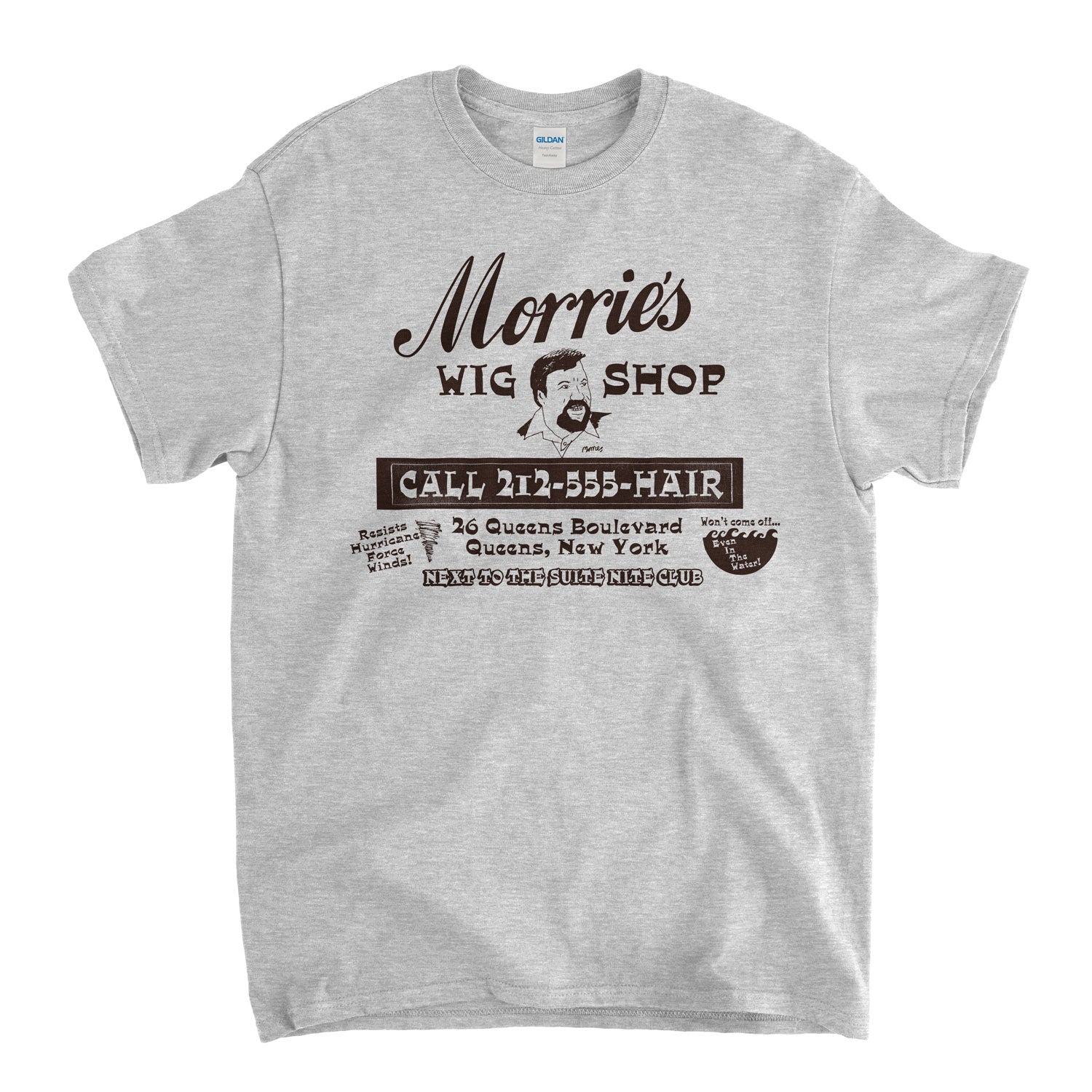 Old Skool Hooligans Morrie's Wig Shop T Shirt Classic Movie Inspired