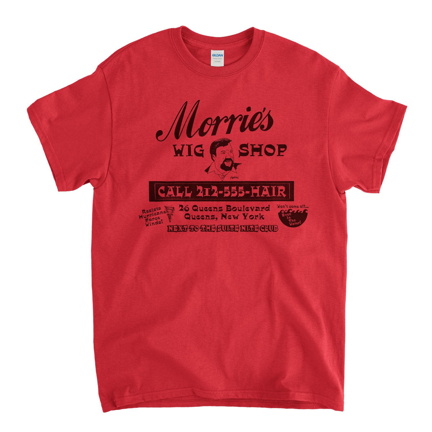 Old Skool Hooligans Morrie's Wig Shop T Shirt Classic Movie Inspired