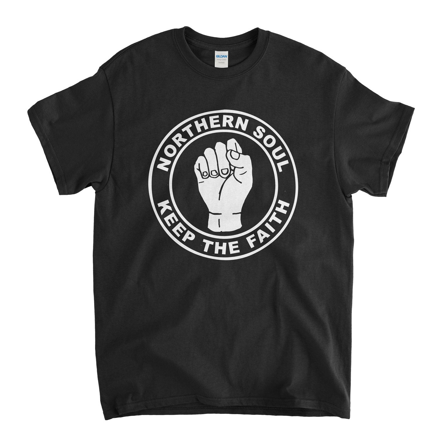 Northern Soul T Shirt - Keep The Faith Fist Old Skool Hooligans