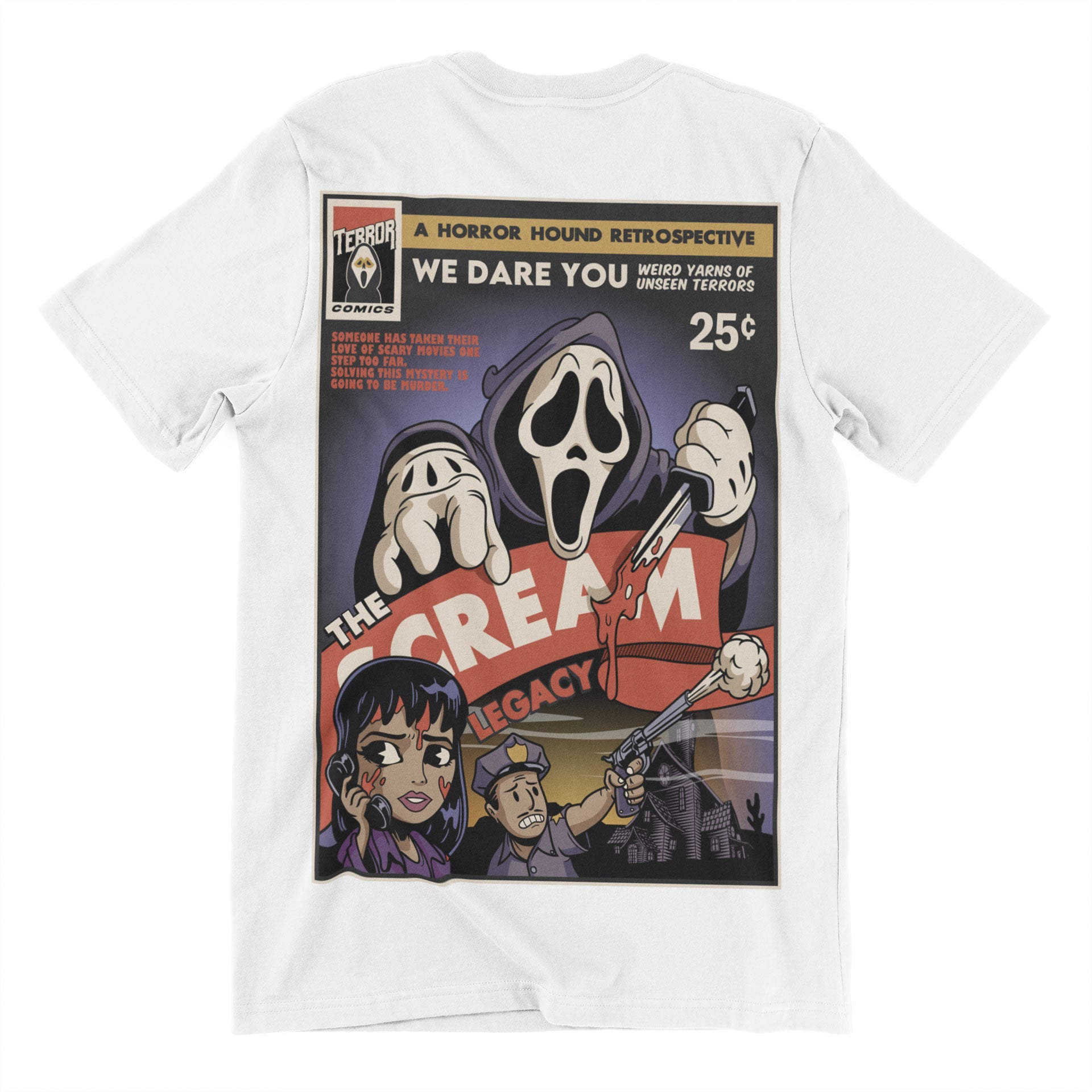 The Scream Legacy Comic Cover Reproduction T-Shirt