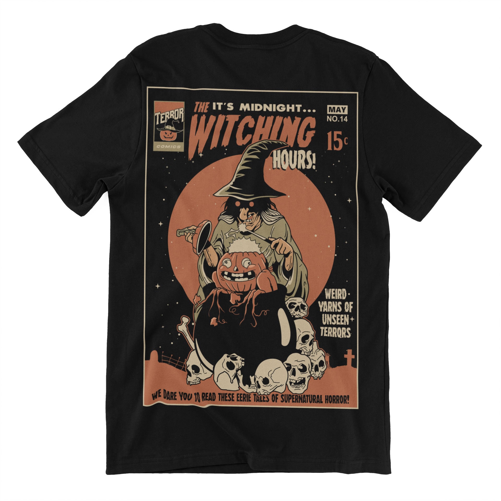 The Witching Hours Comic Cover Reproduction T-Shirt