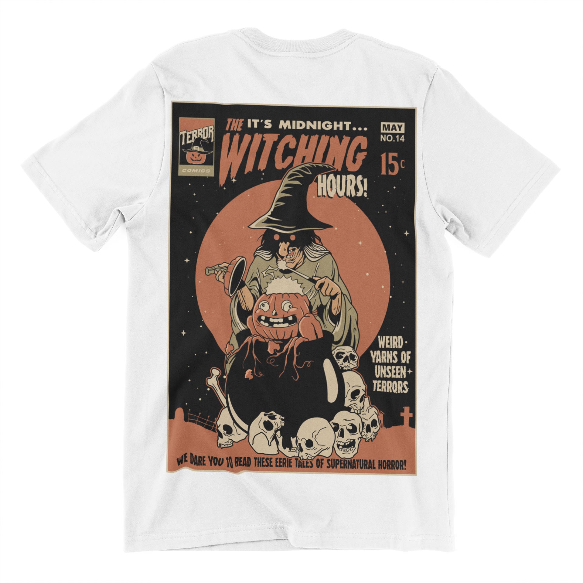 The Witching Hours Comic Cover Reproduction T-Shirt