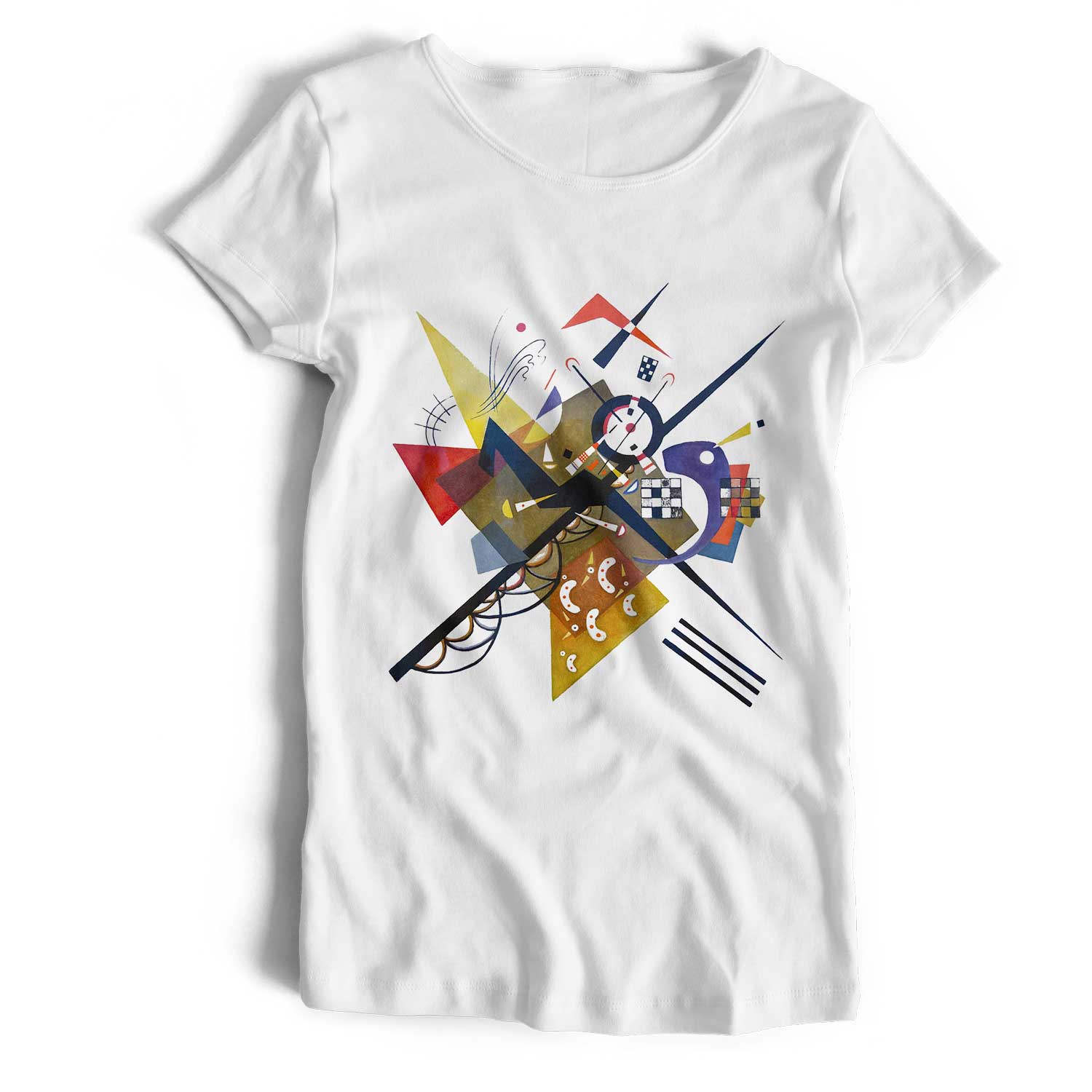 Wassily Kandinsky T Shirt - On White II Classic Abstract Art