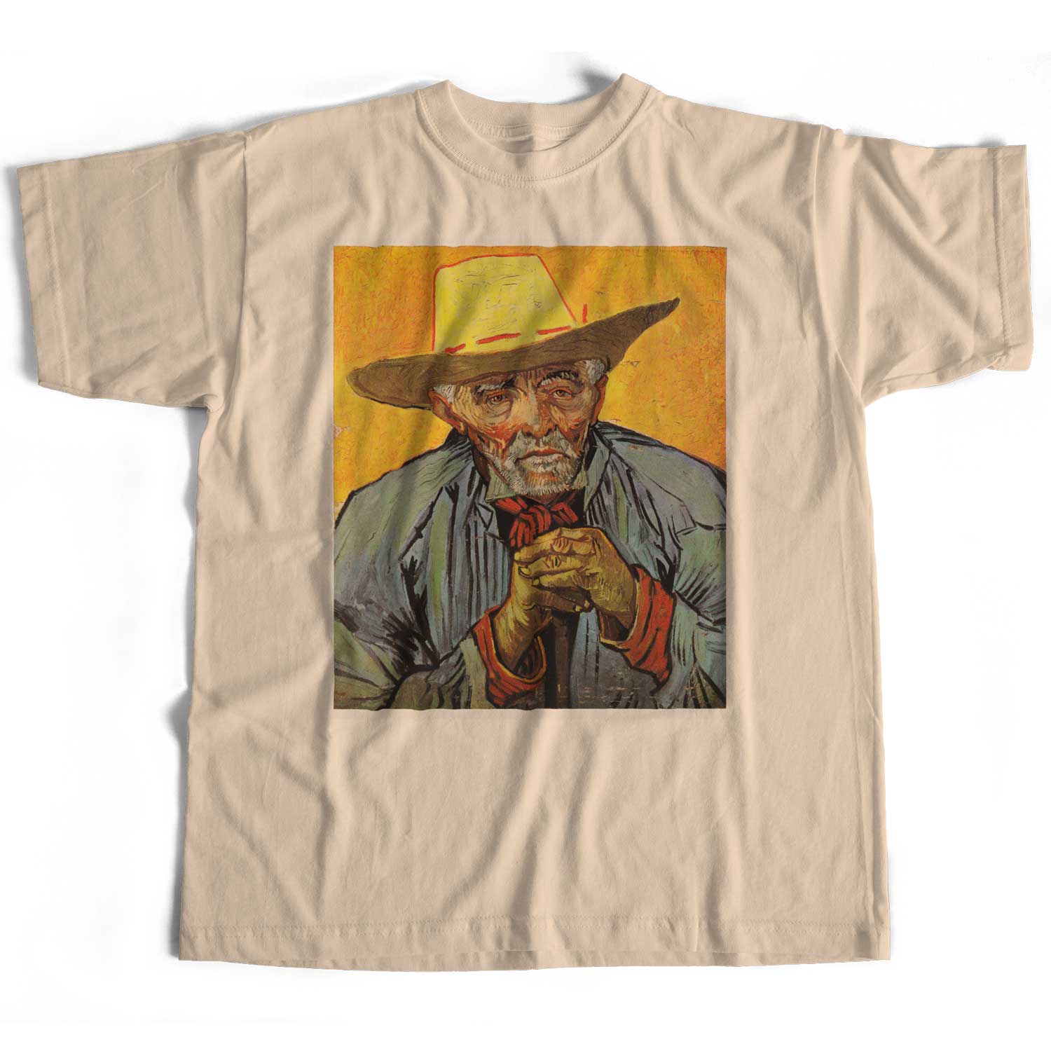 Old Skool Hooligans Fine Art T Shirt - Vincent Van Gogh Patience Escalier