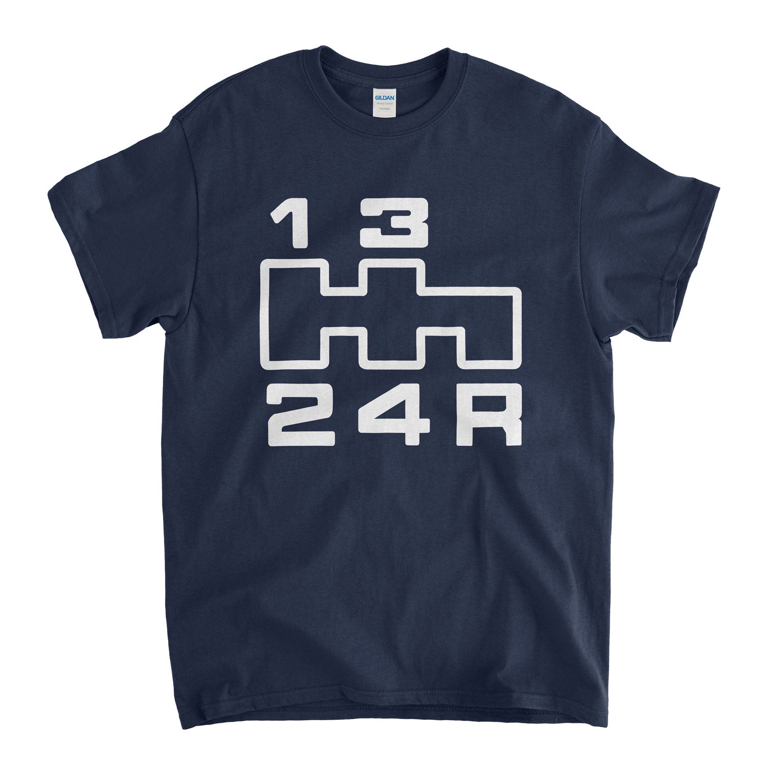 Range Rover Gear Stick T Shirt - Classic 70's Automotive Land Rover