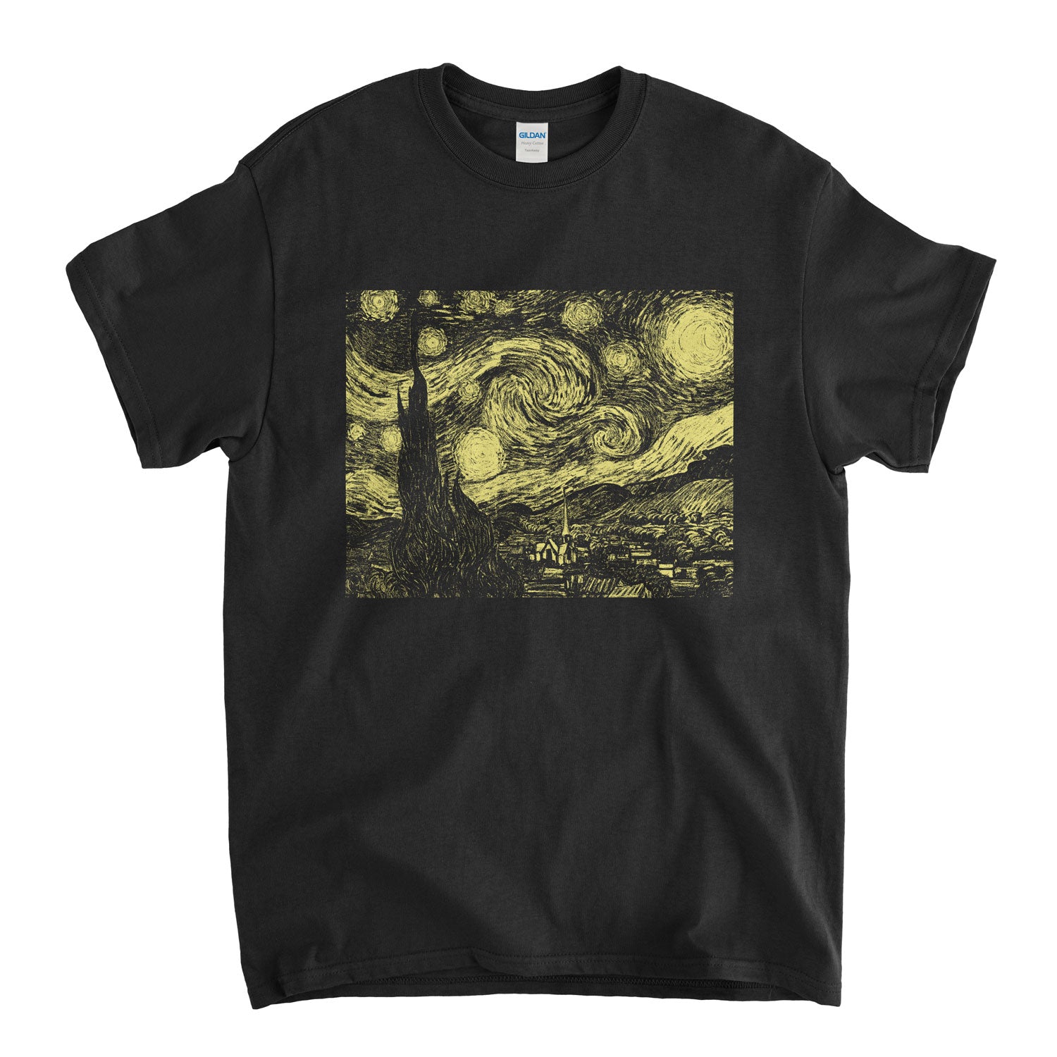 Vincent Van Gogh T Shirt - Starry Night