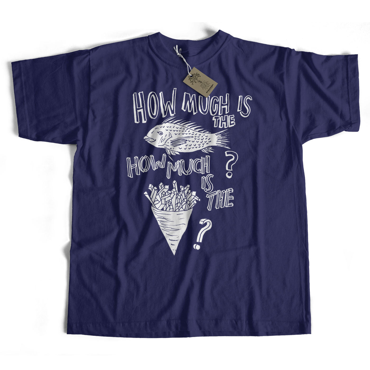 Old Skool Hooligans Tribute To Stump T Shirt - How Much Is The Fish How Much Is The Chips