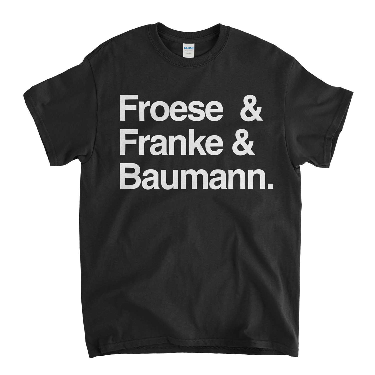 Inspired by Tangerine Dream T Shirt - Names