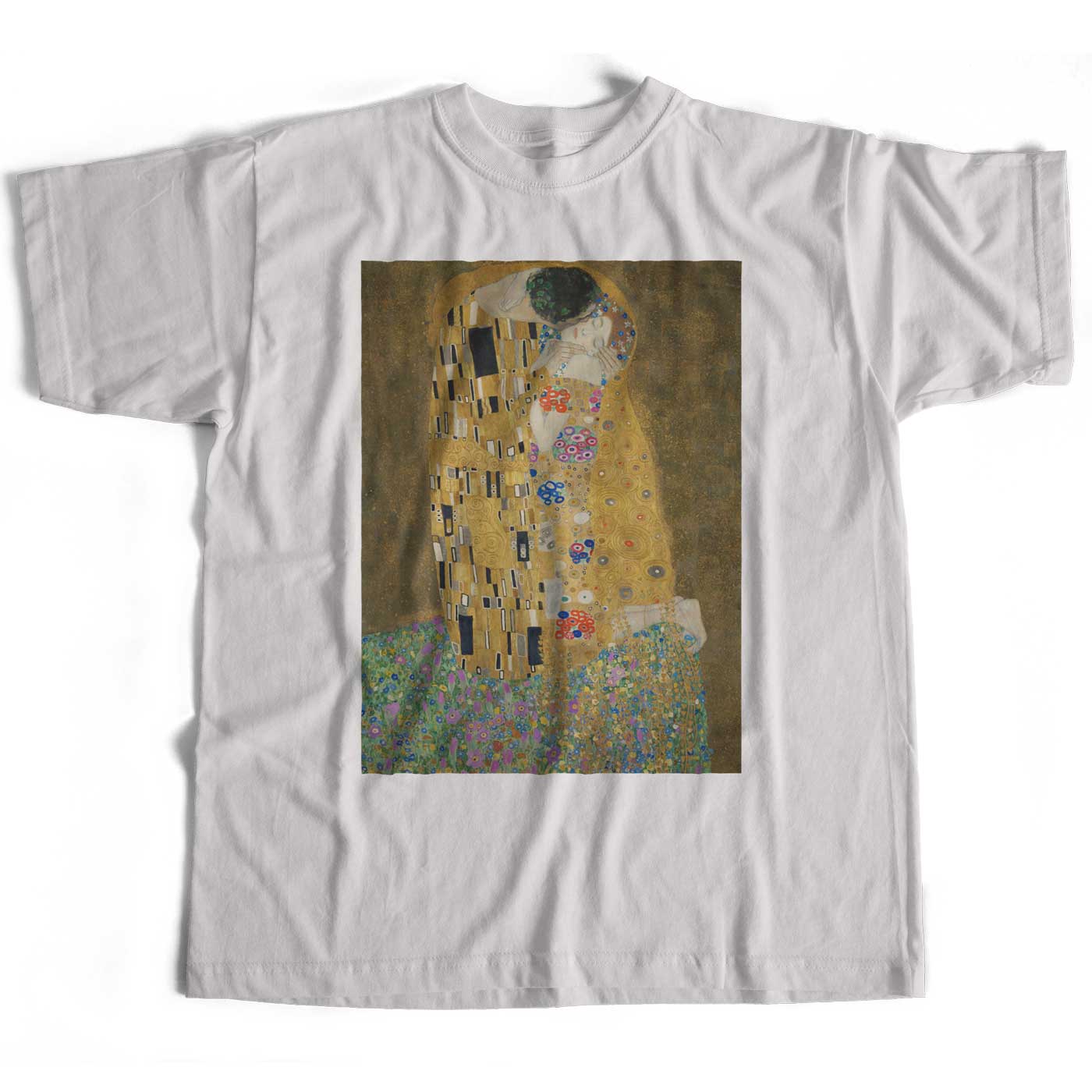 Klimt T Shirt - The Kiss An Old Skool Hooligans Classic Art Tee