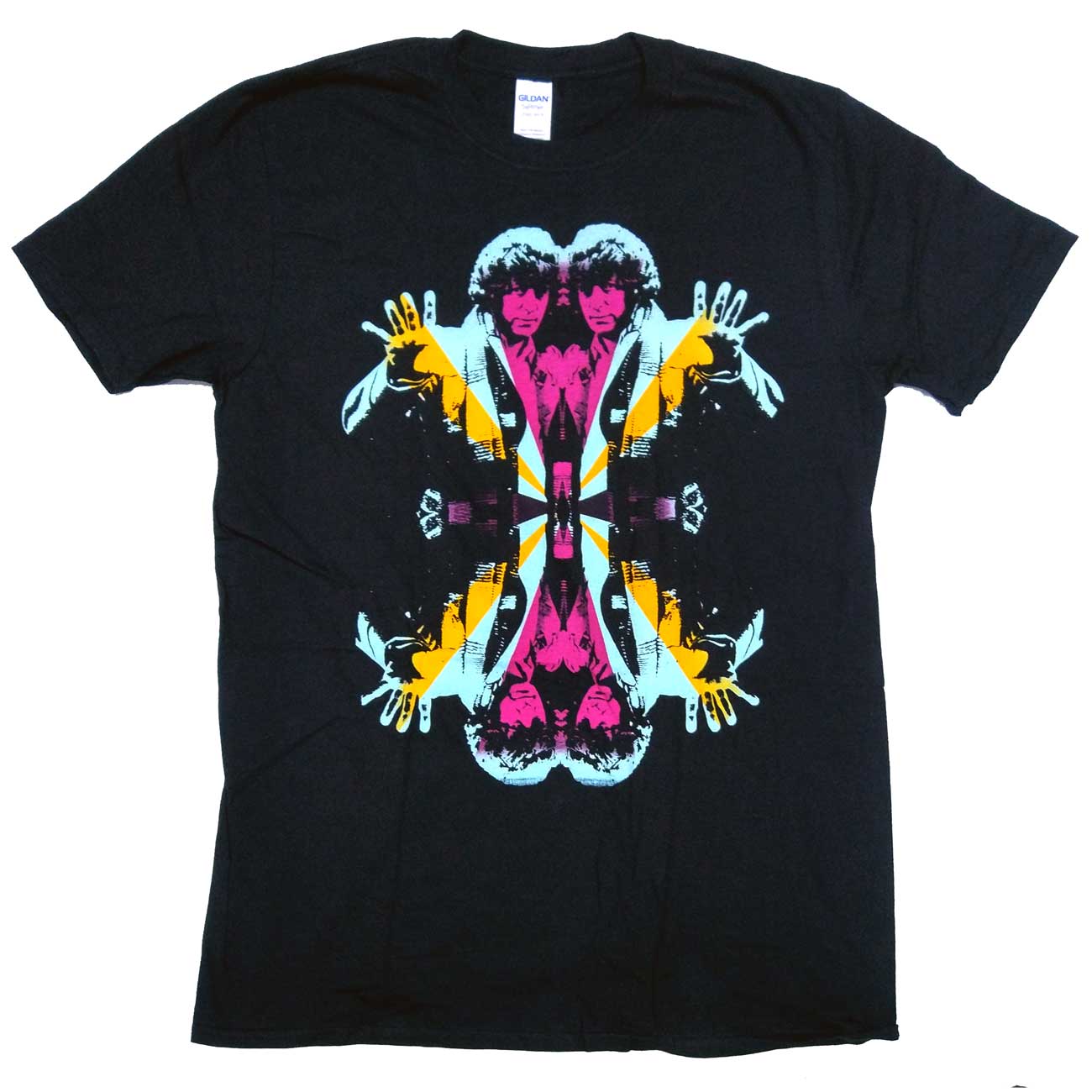 Dr Who T Shirt - Tom Baker Mirror Effect 100% Official