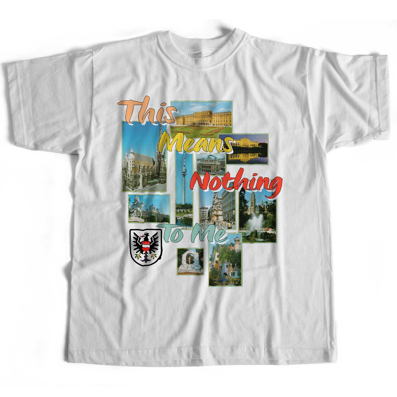 Old Skool Hooligans 80's Pop Inspired by Ultravox T Shirt - Vienna This Means Nothing To Me