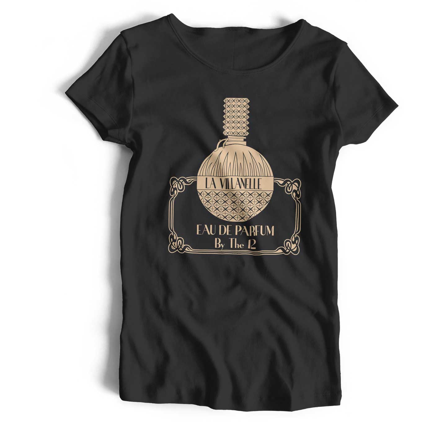 Inspired by Killing Eve T shirt - Villanelle Perfume Bottle