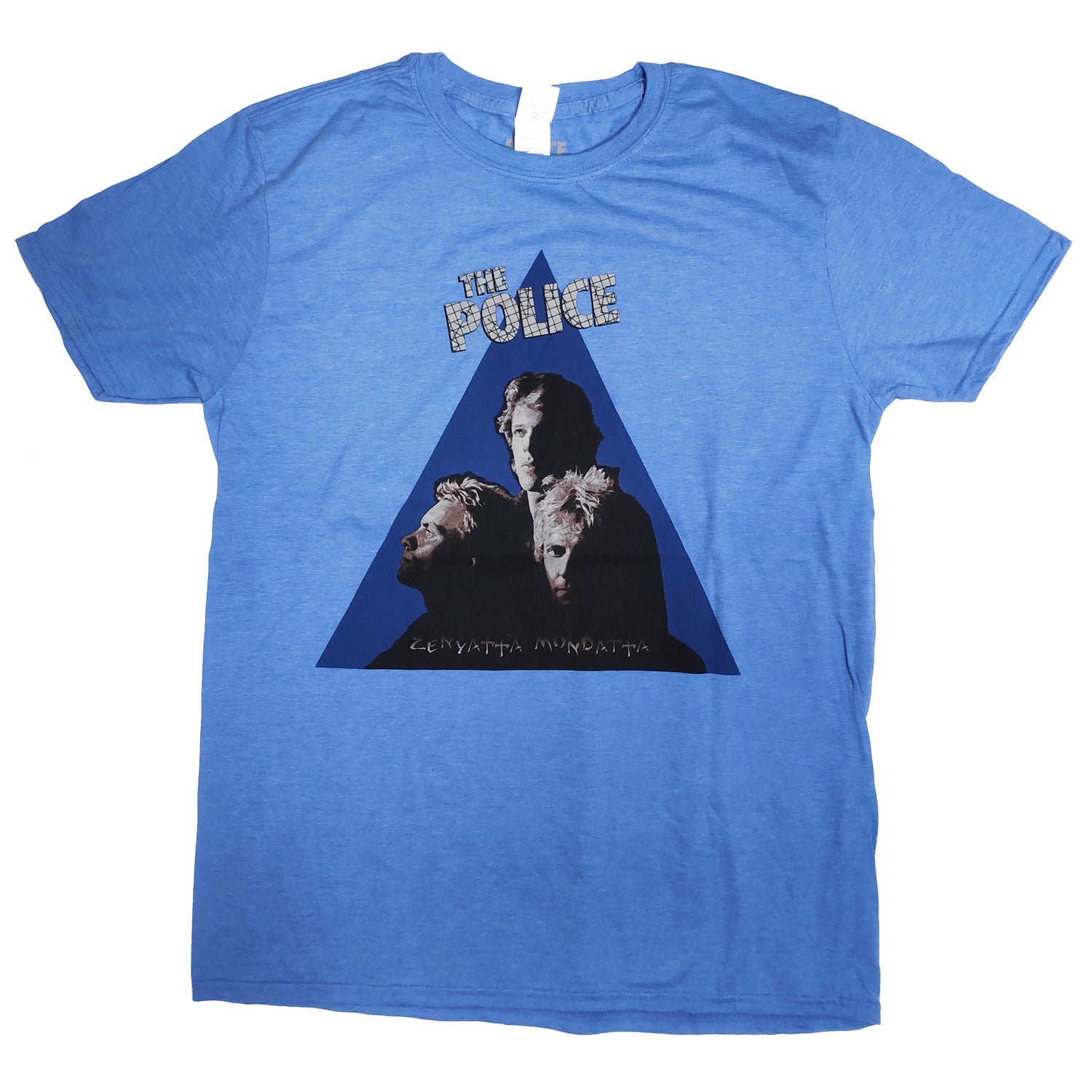 The Police T Shirt - Zenyatta Mondatta Cover Blue 100% Official