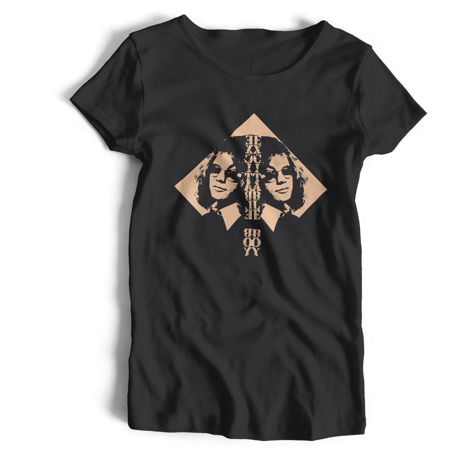 Inspired by Warren Zevon T Shirt - Excitable Boy Mono Print