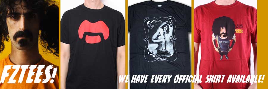 Frank Zappa & Beefheart T shirts | Hot Rats, Titties & Beer - Shop Now!