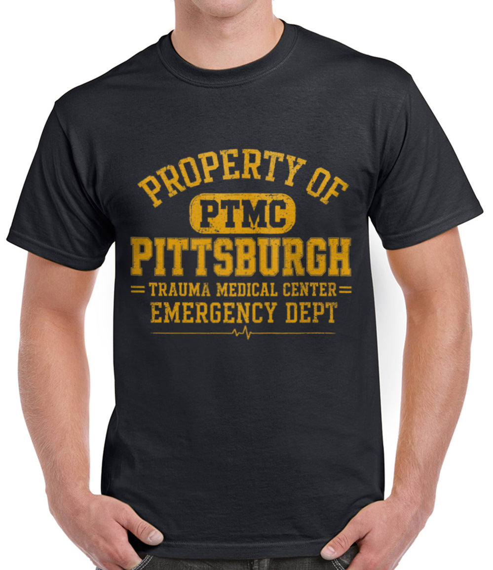 Inspired by The Pitt Property of Pittsburgh Trauma T shirt