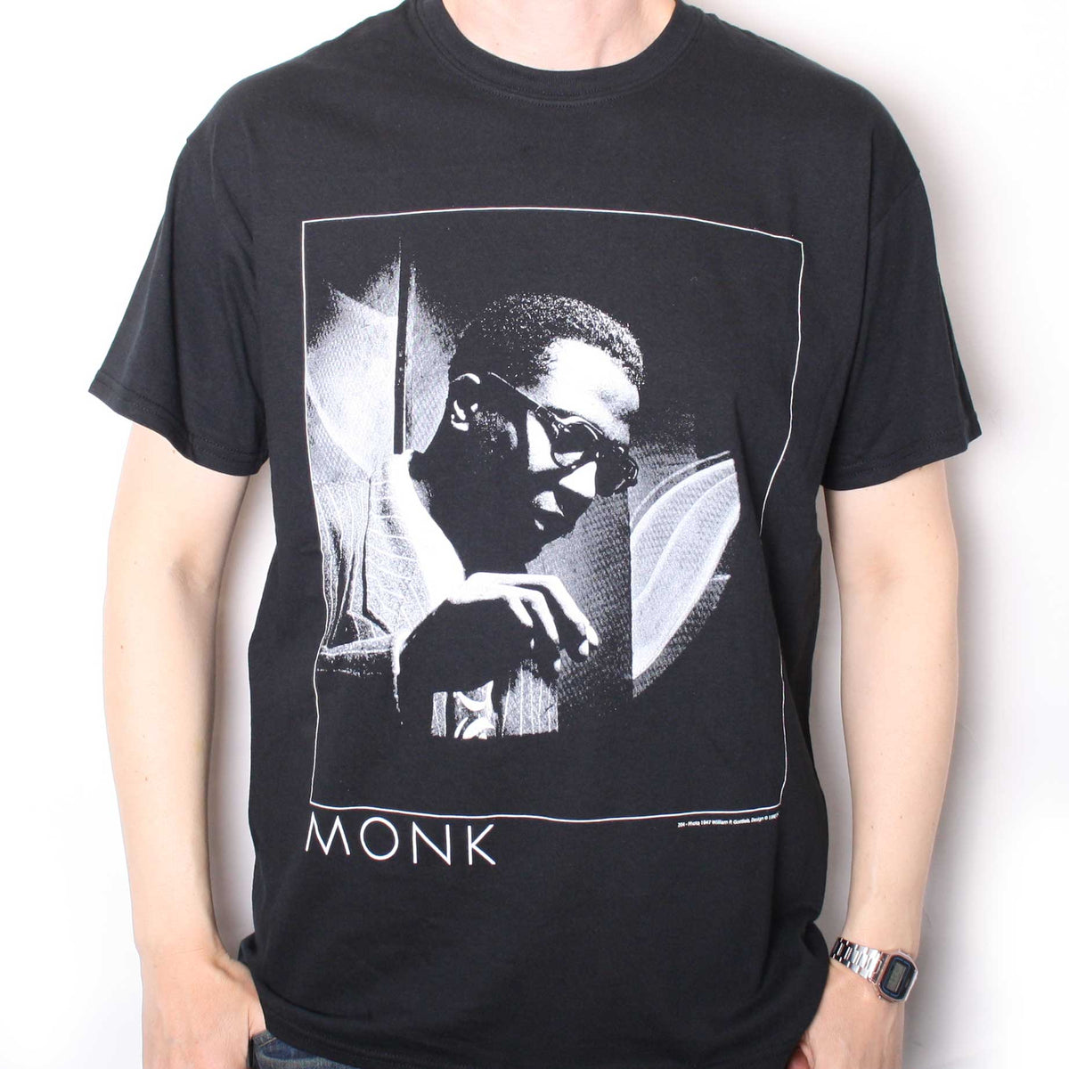 Thelonious Monk T Shirt - Young Monk / Jazz T shirts