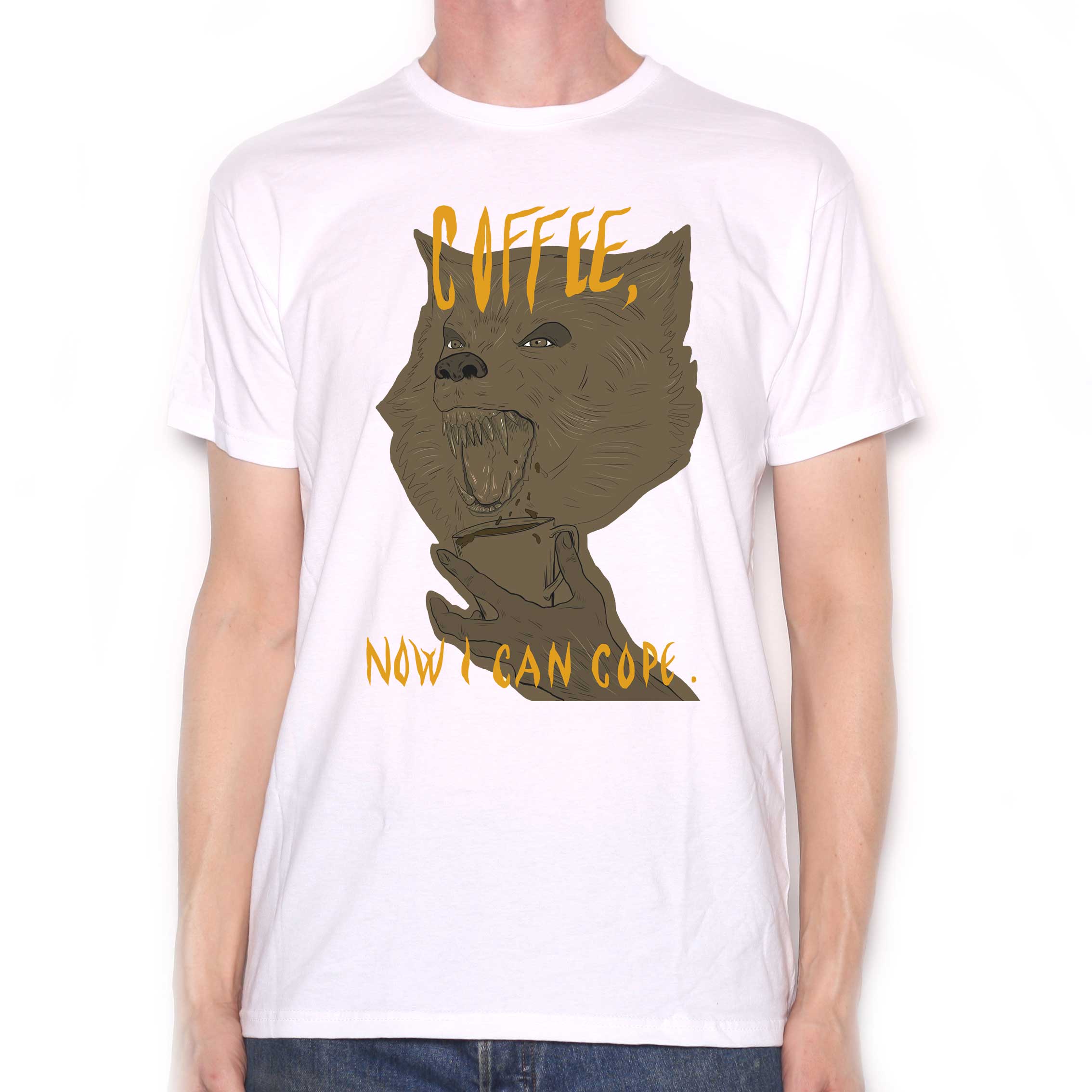 Coffee T Shirt - Coffee, Now I Can Cope