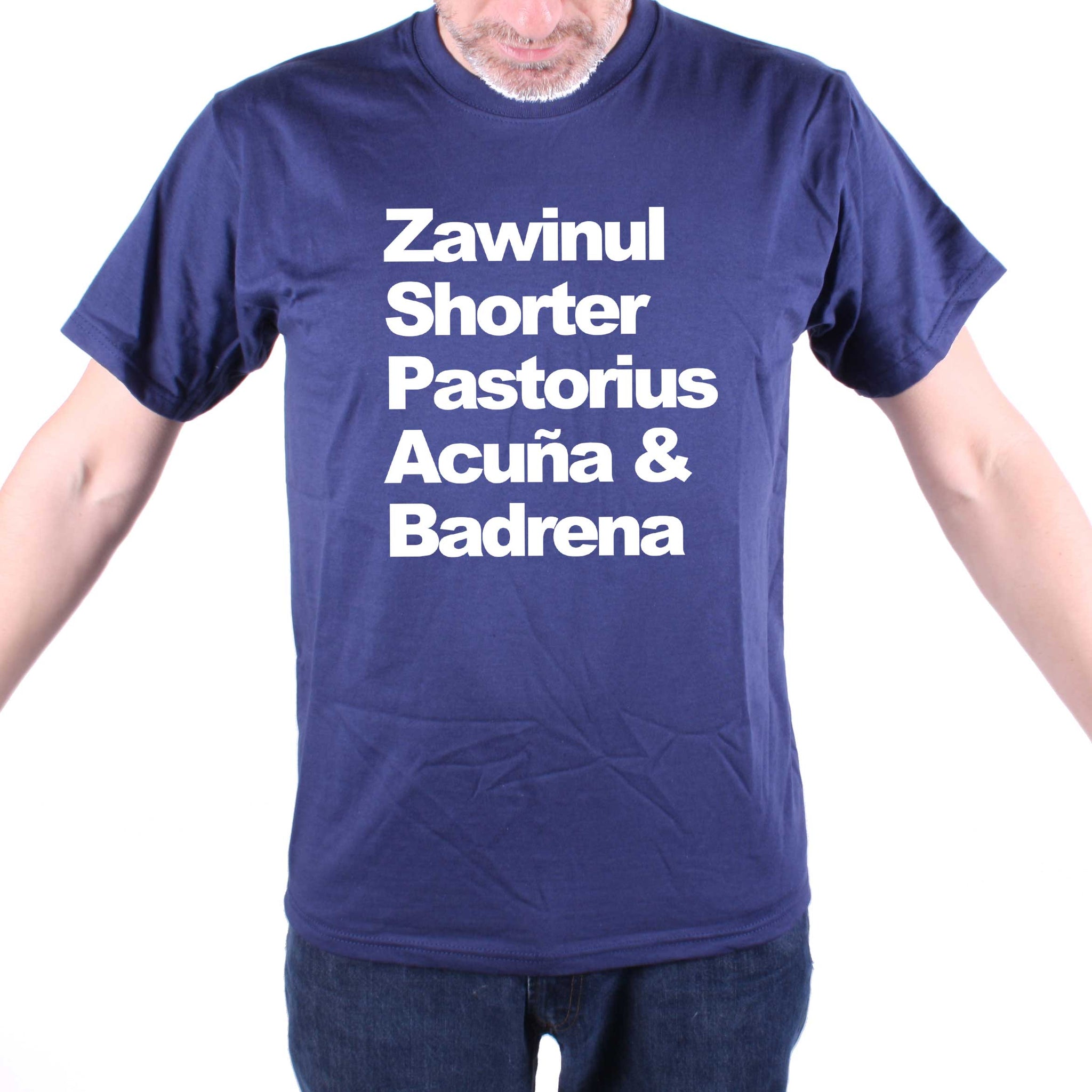 A Tribute to Weather Report T Shirt - Heavy Weather Names | Jazz T Shirts