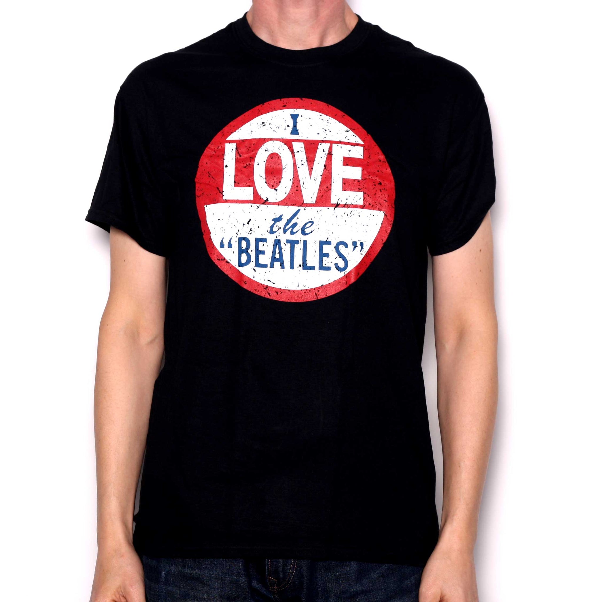 Beatletables The Beatles T Shirt - I Love The Beatles 100% Official | Beatles T ...
